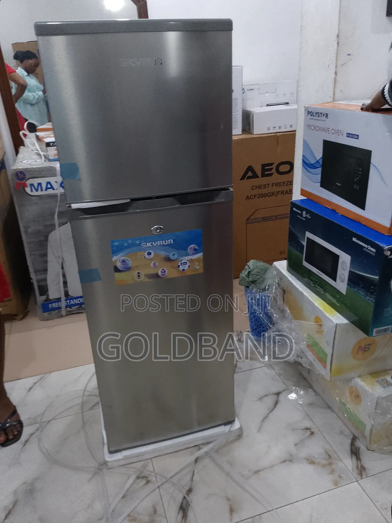 Skyrun BCD- Double Door Direct Cool Refrigerator