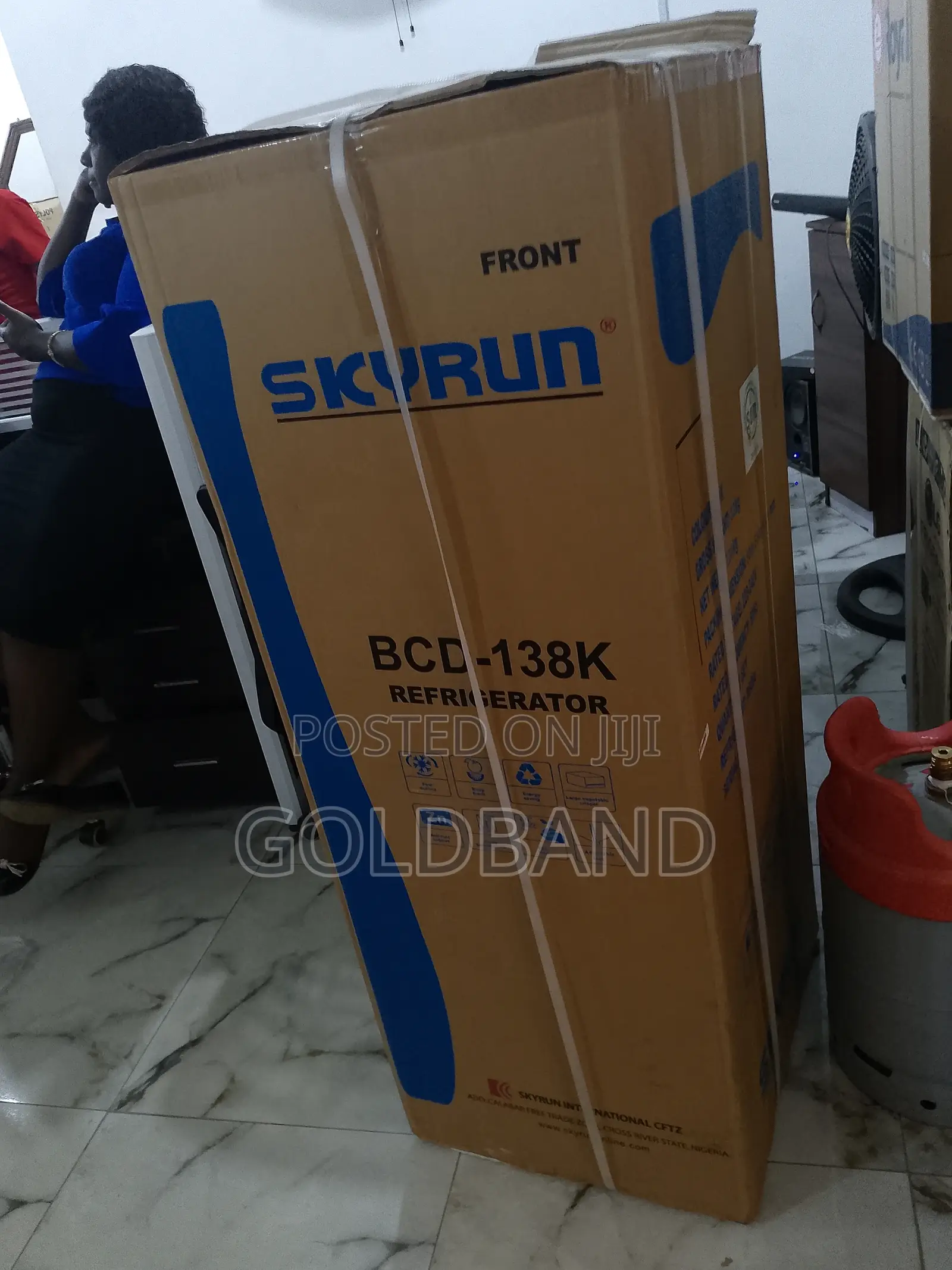 Low Energy Consumption Skyrun BCD- (2) Door Refrigerator