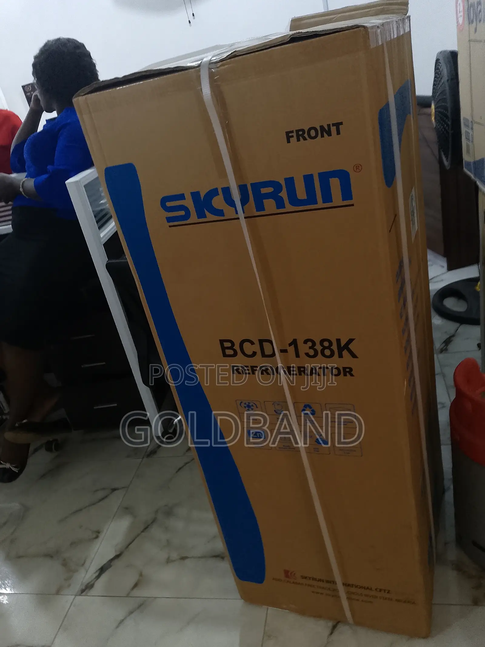 High Standard Skyrun BCD- Double Door Refrigerator