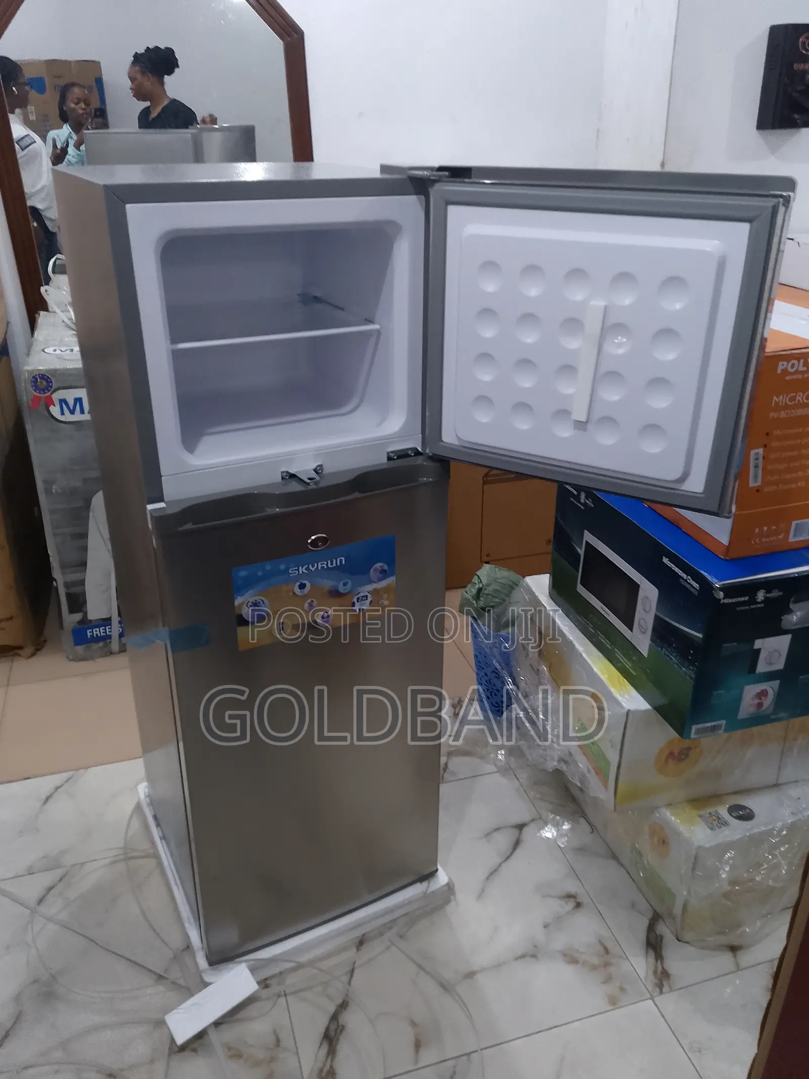 High Standard Skyrun BCD- Double Door Refrigerator