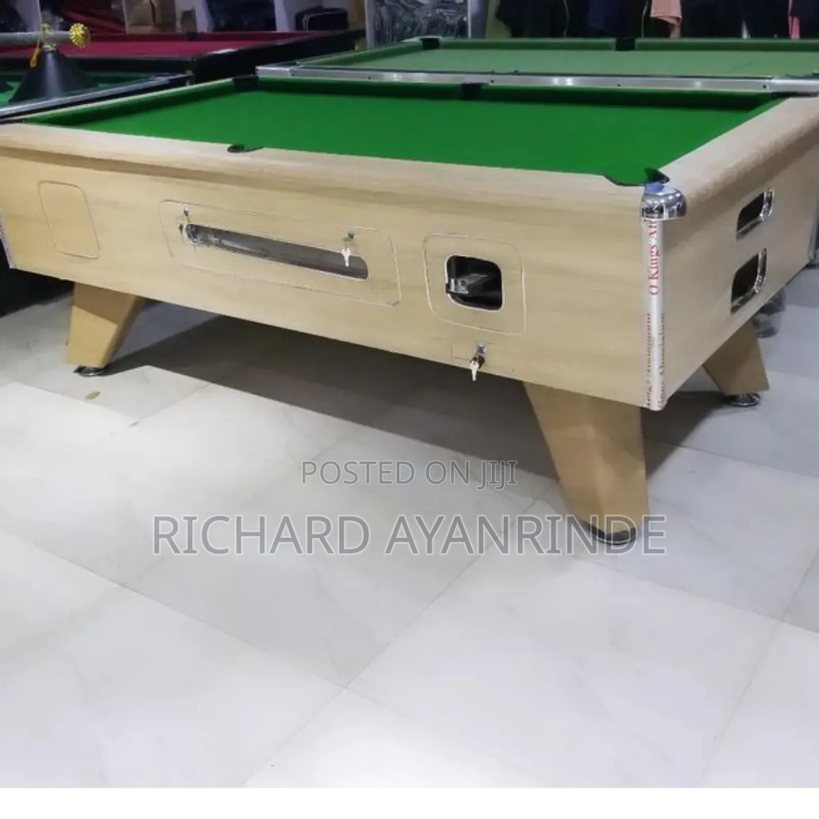 Standard Quality Marble and Coin Snooker Board