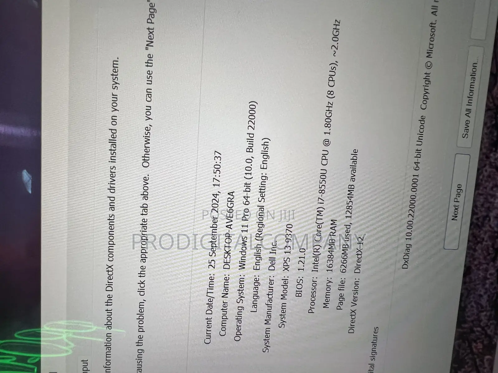 Laptop Dell XPS 13 16GB Intel Core I7 SSD 512GB