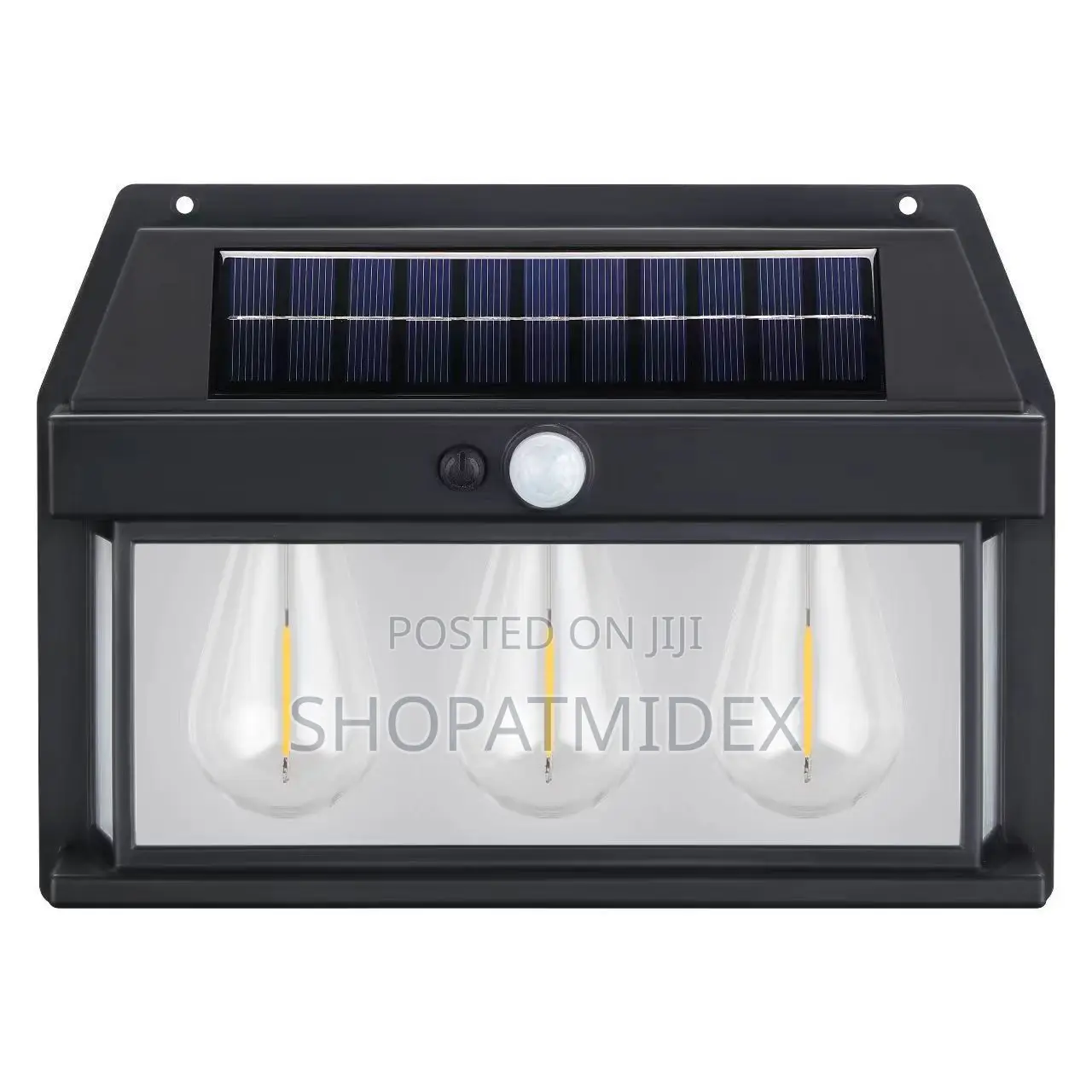 Solar Wall Double Bulb Lamp for Home/Garden/Balcony