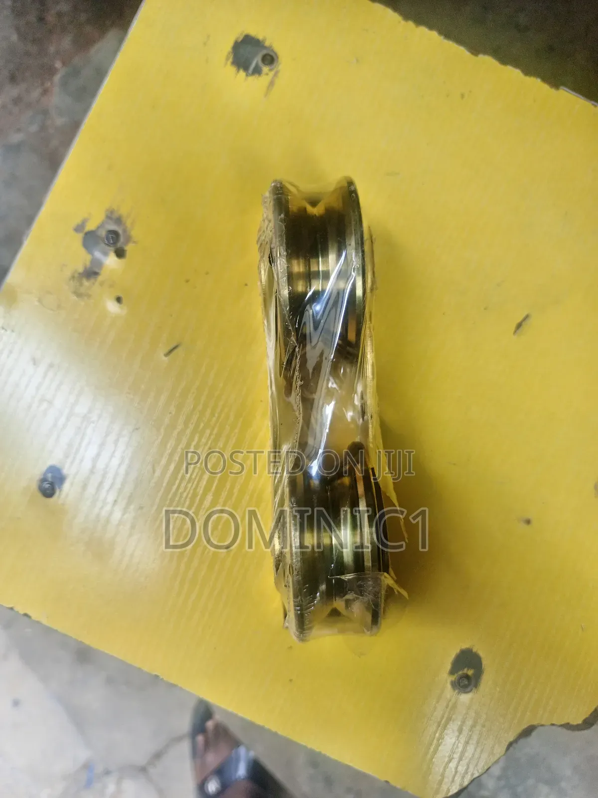 Gate Rollers Heavy Duty Gold 3 Inch