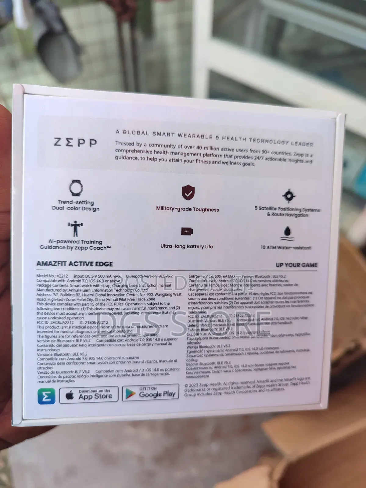 Amazfit Active Edge 46mm Smart Watch