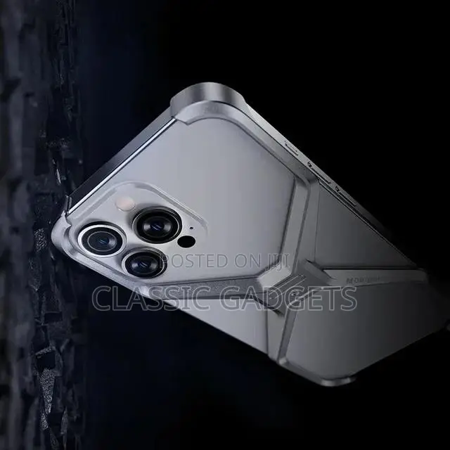 X Aluminum Alloy Rimless Phone Case For iPhone 16 Pro Max