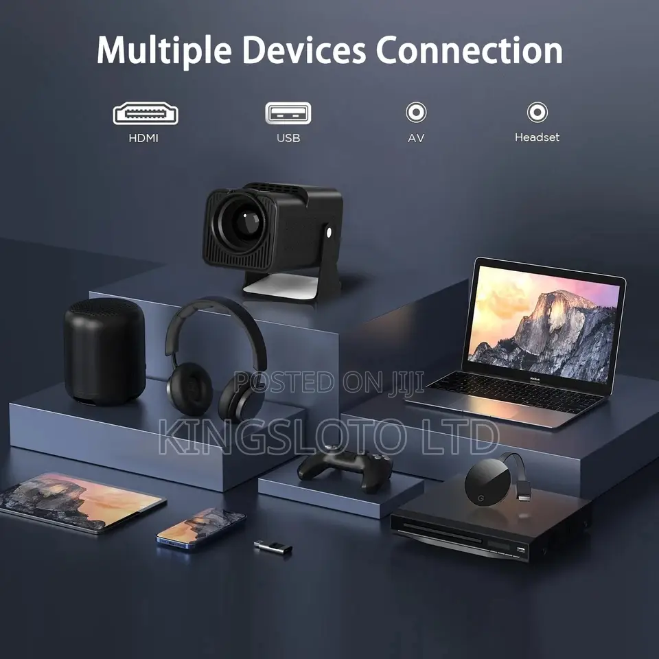 Smart Android Projector Hy320 With Netflix,Youtube and Other