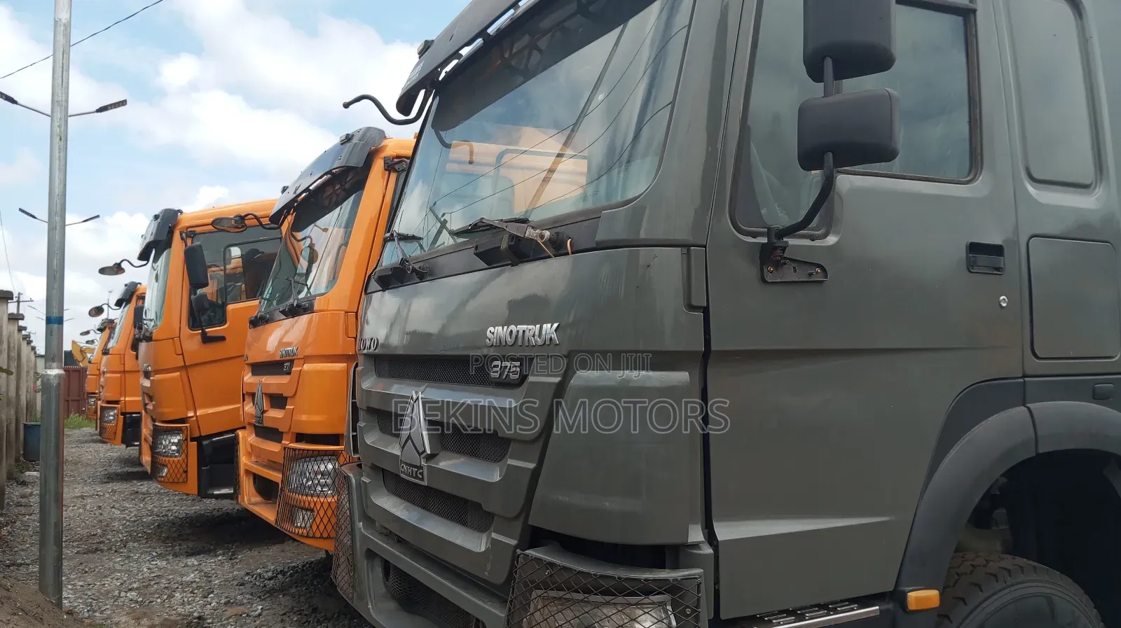 Foreign Used China Truck, Pencil Colour