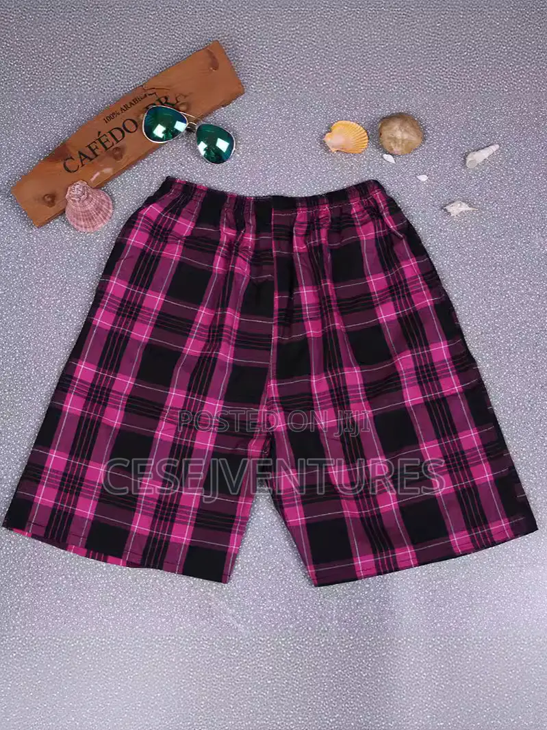 2024 Summer Men 100% Cotton Shorts