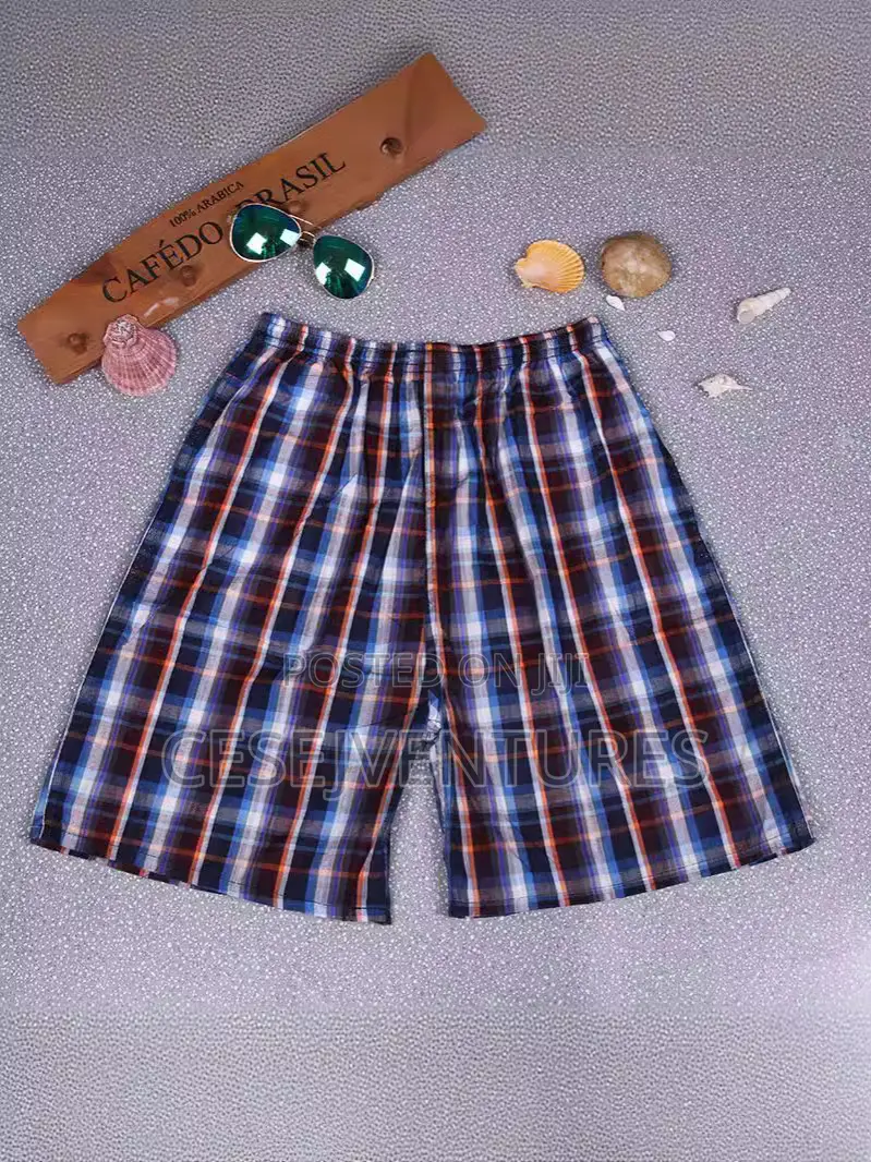 2024 Summer Men 100% Cotton Shorts