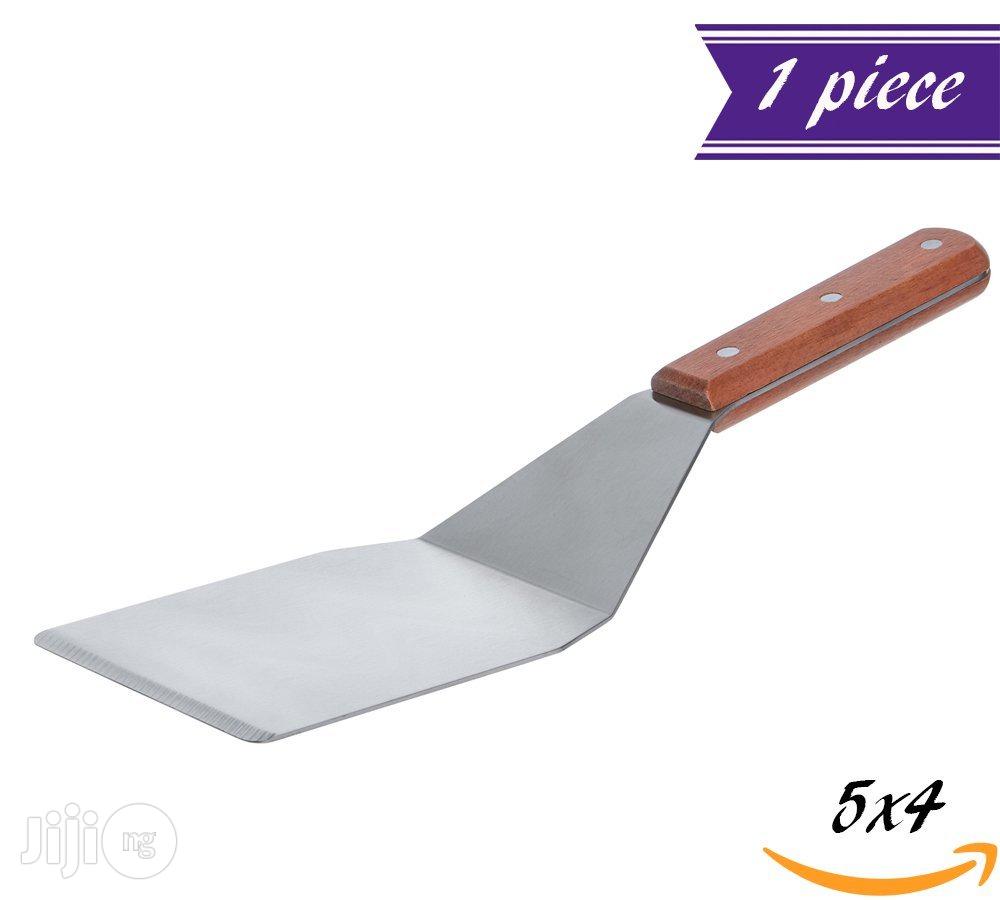 USA Dexter-ru Pancake Turner, Stainless Steel With Walnut Handle