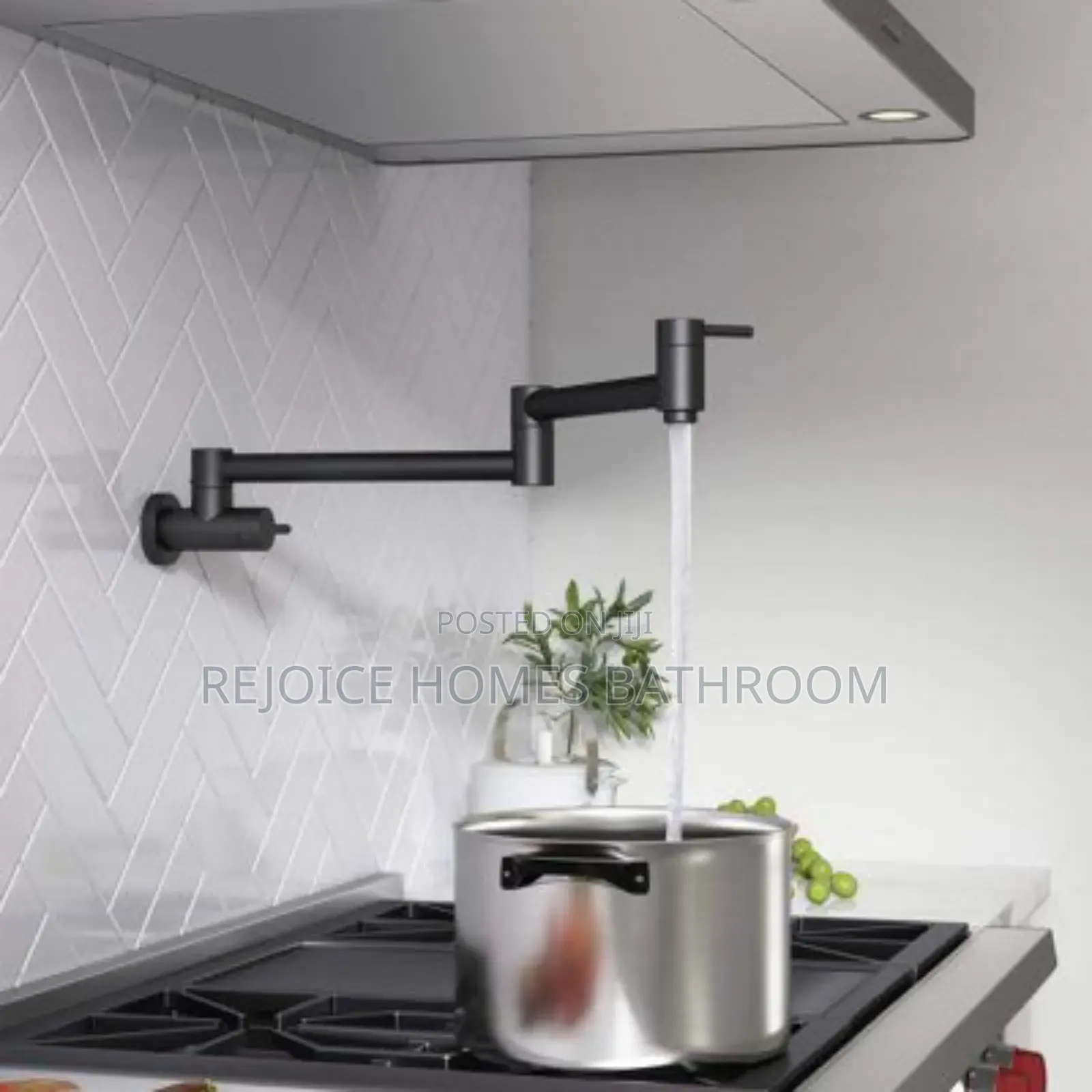 Quality Black Pot Filler Tap