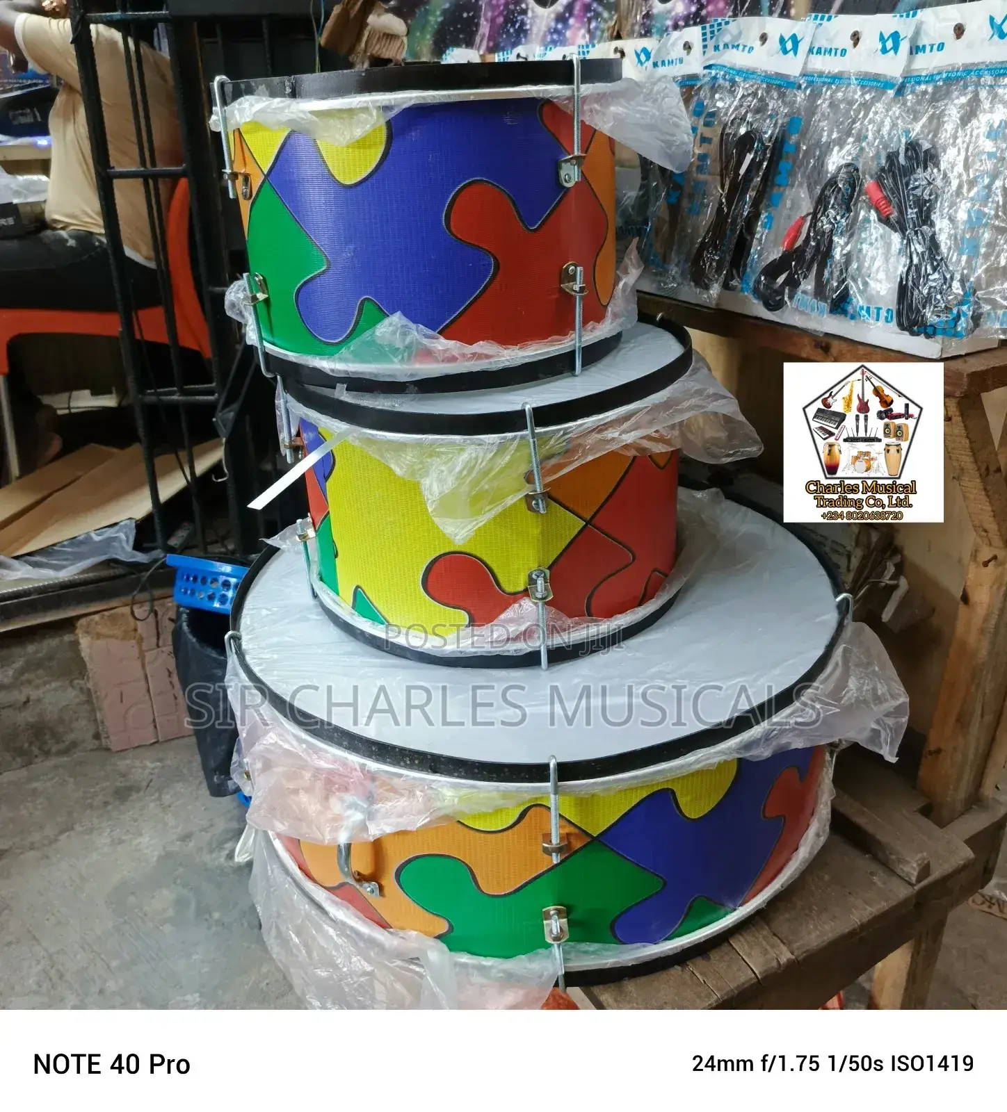 High Quality Premier Drum 3 Set
