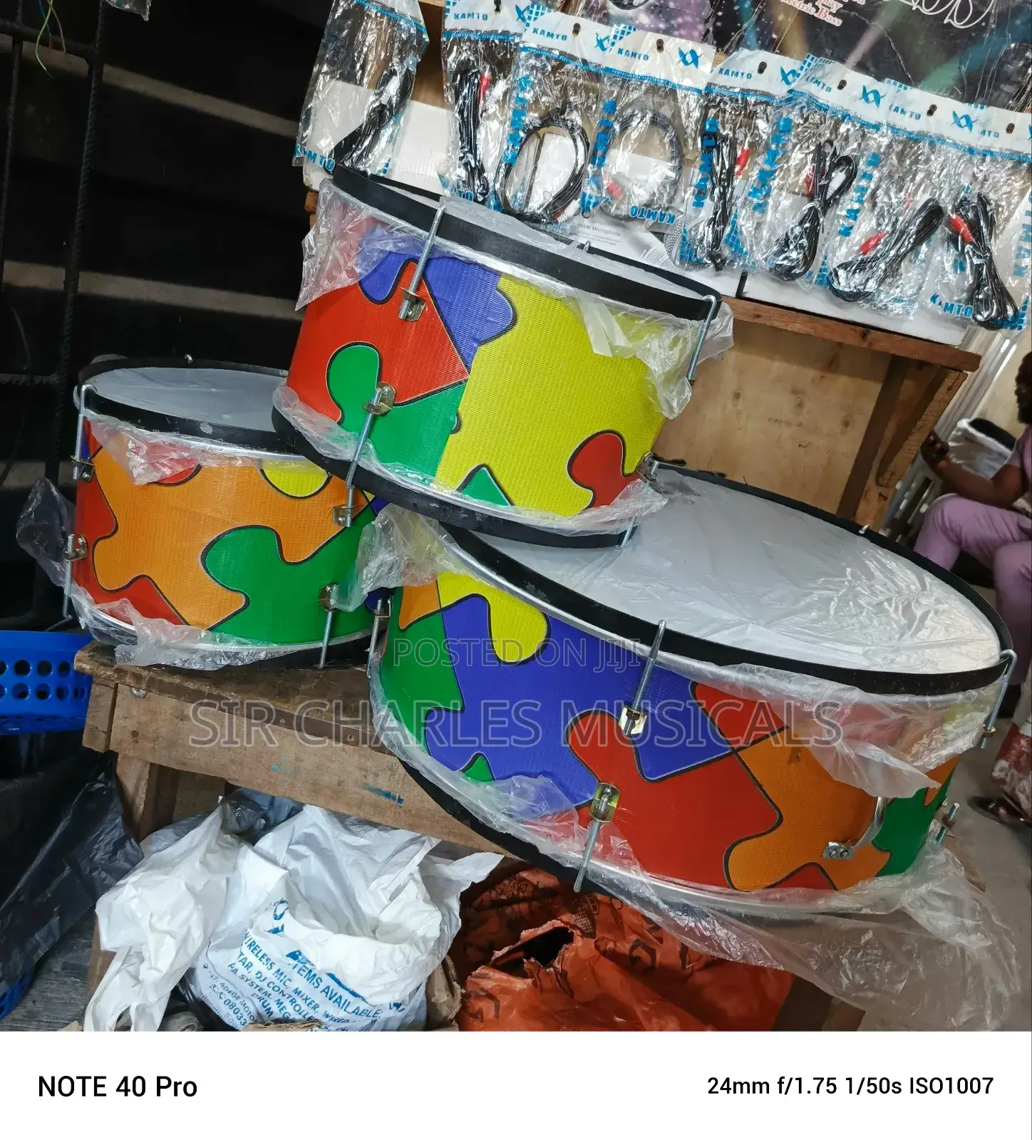 High Quality Premier Drum 3 Set