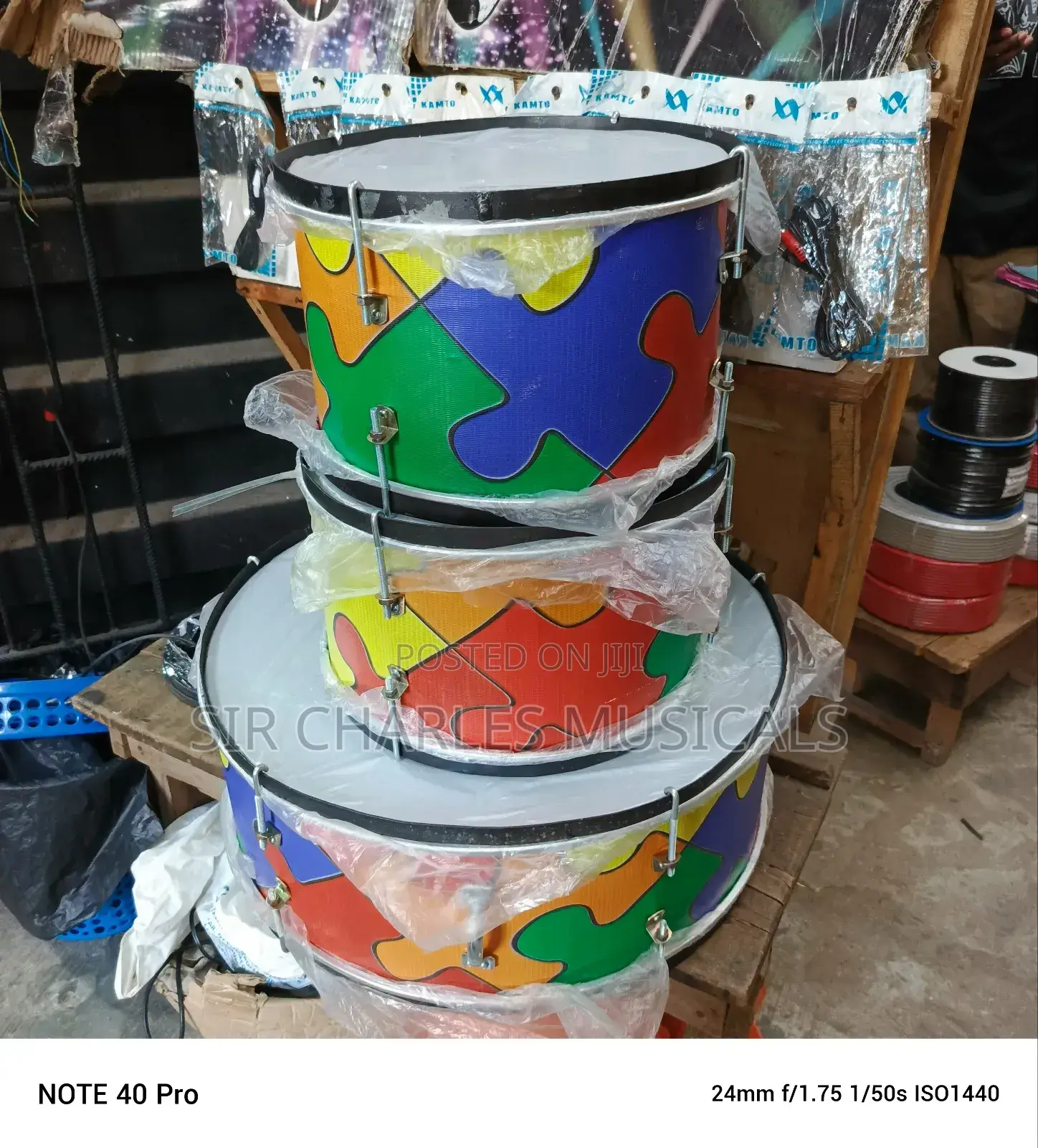 High Quality Premier Drum 3 Set