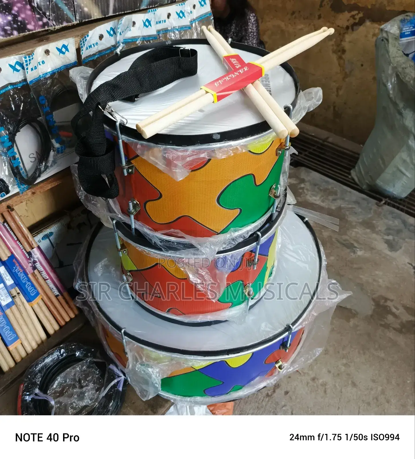 High Quality Premier Drum 3 Set