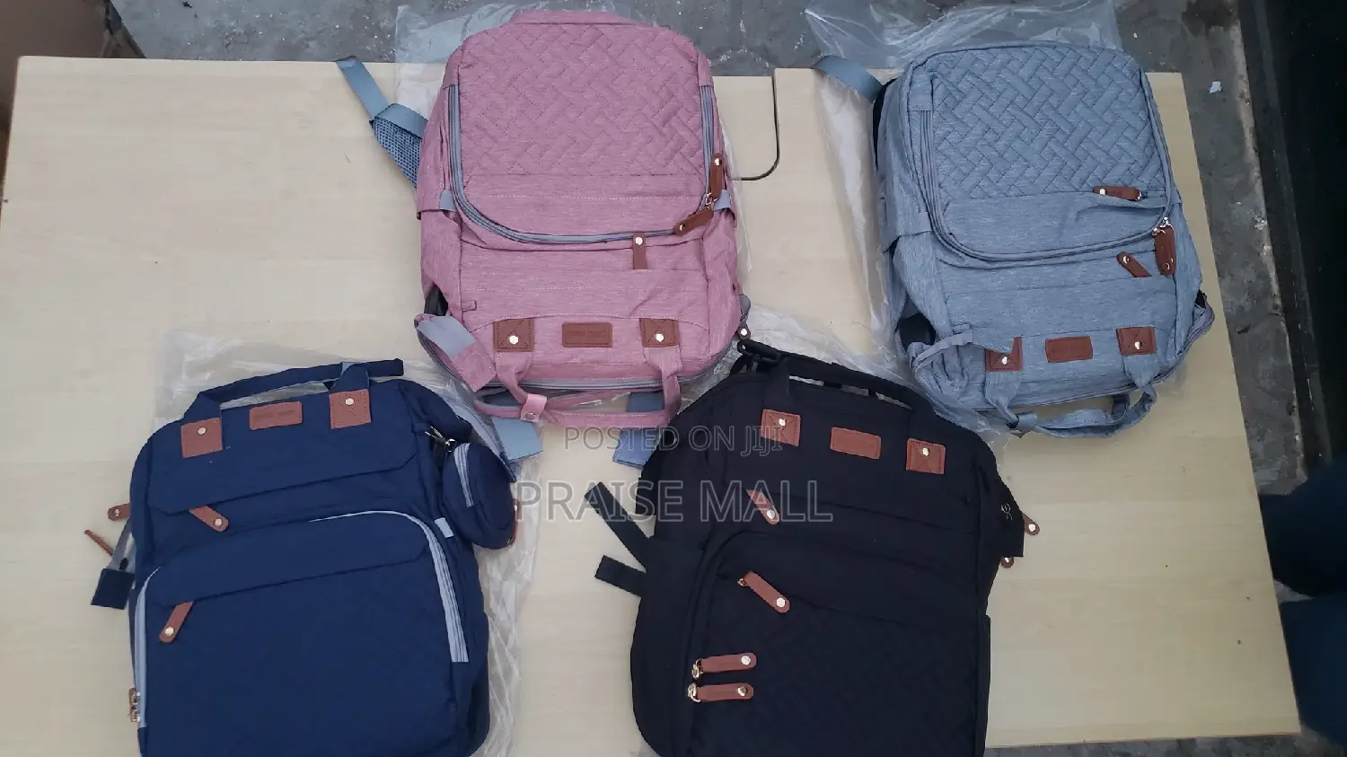 Waterproof 5 In 1 Diaper Bag