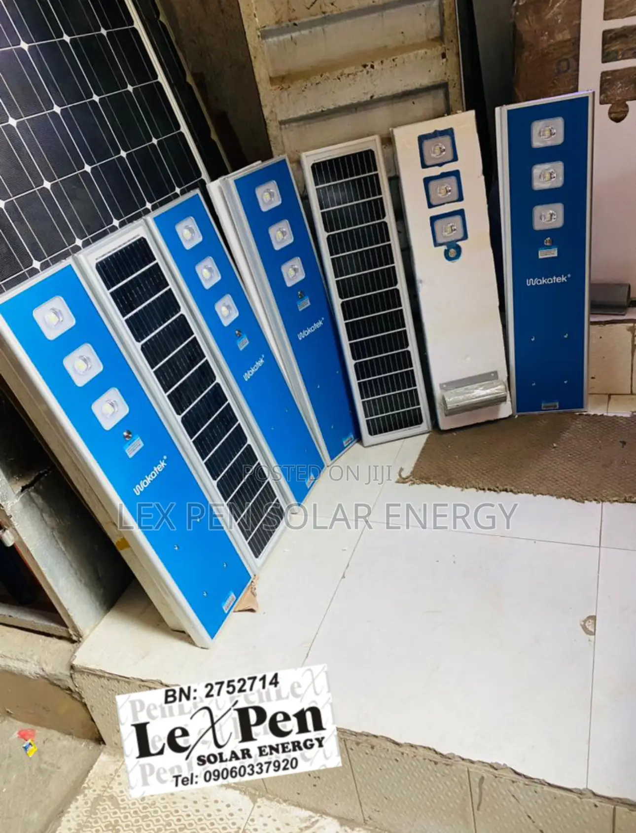 300w Wakatek All in One Solar Street Light Available