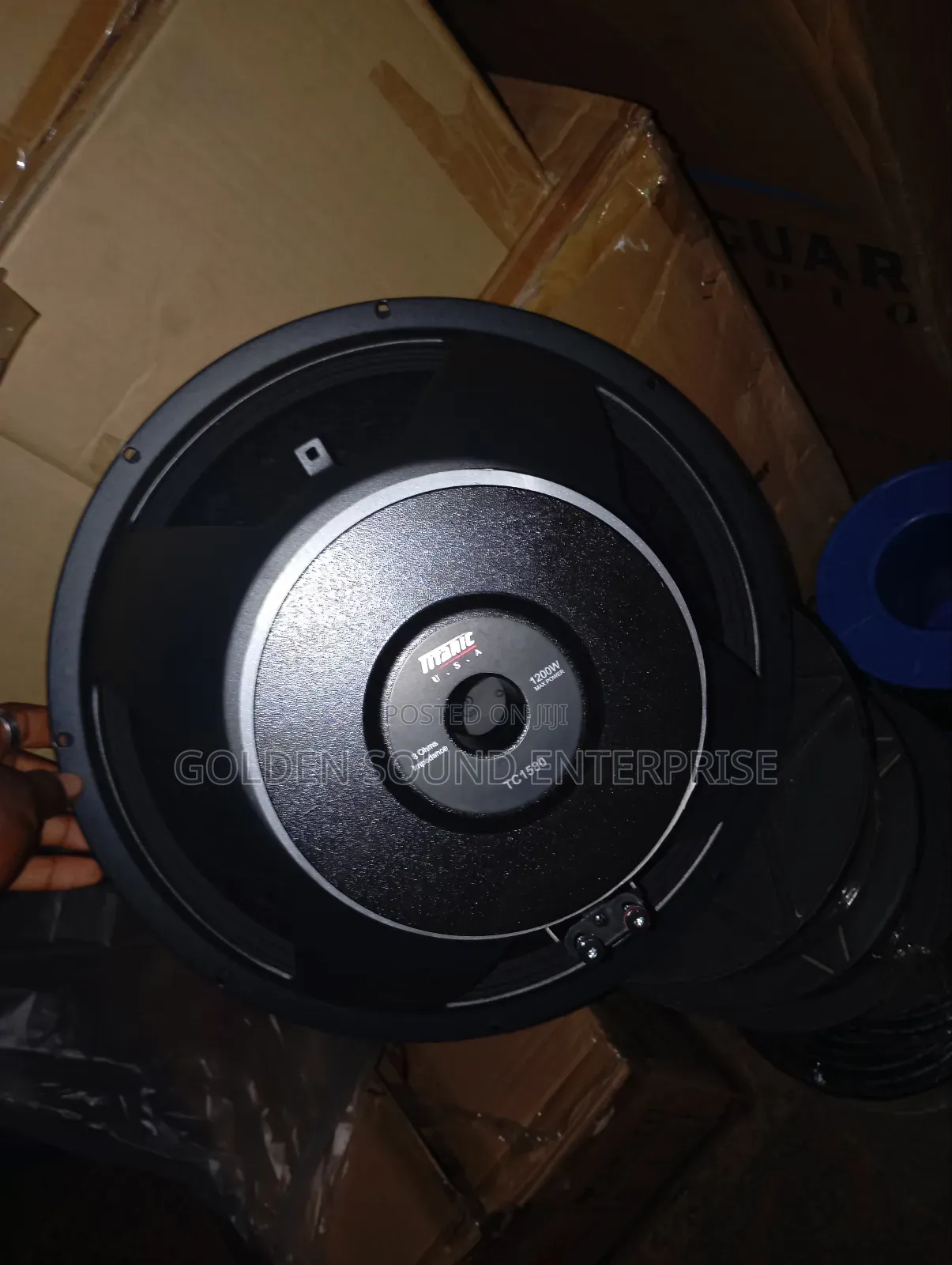 Titanic Necked Speaker 15" 8 Ohms 1200wats