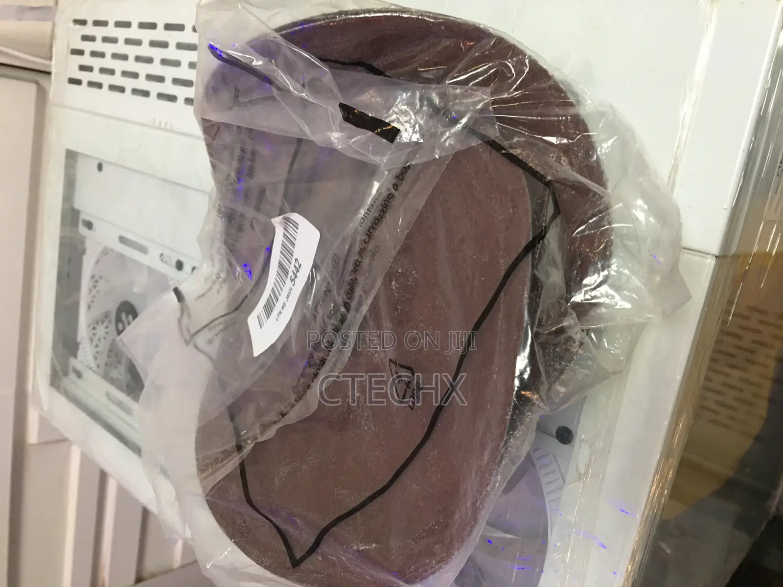 4-inch X 5/8-inch Aluminum Oxide Resin Fiber Discs 5pcs