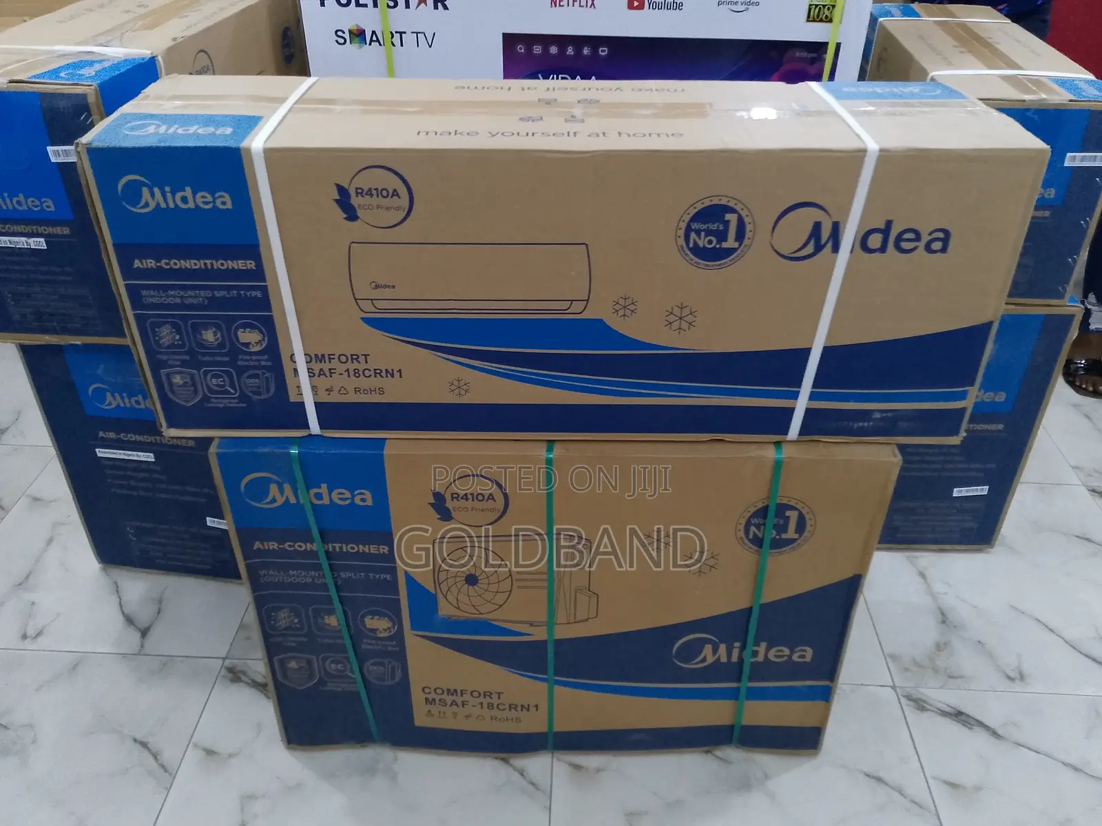 Noiseless Midea Non-Inverter 2hp Air Conditioner