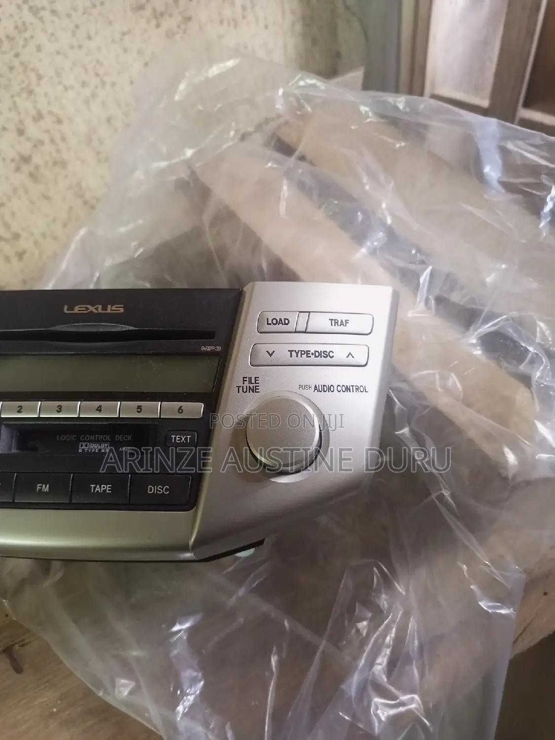 LEXUS RX330 Car Navigation Audio System