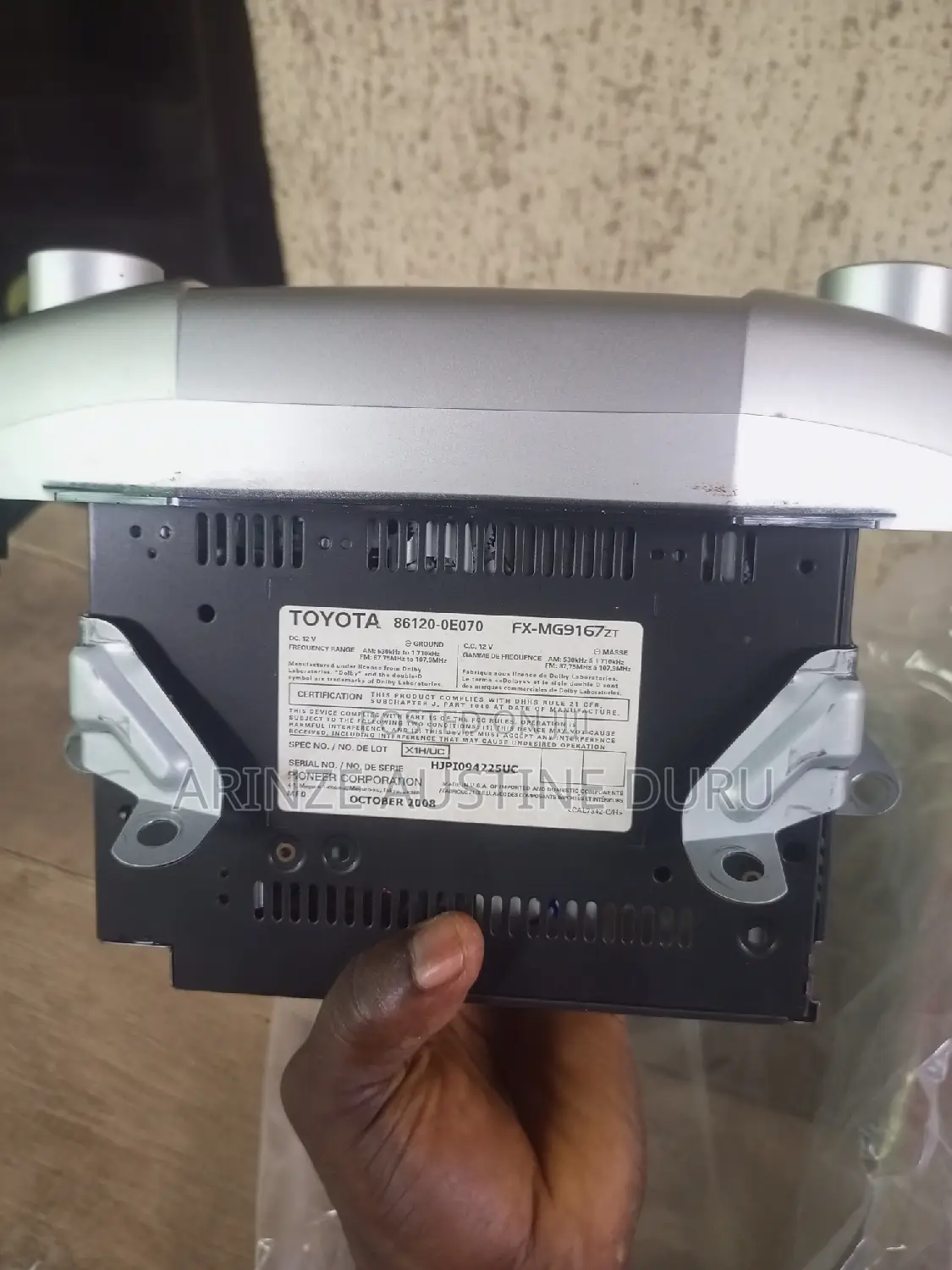 LEXUS RX330 Car Navigation Audio System