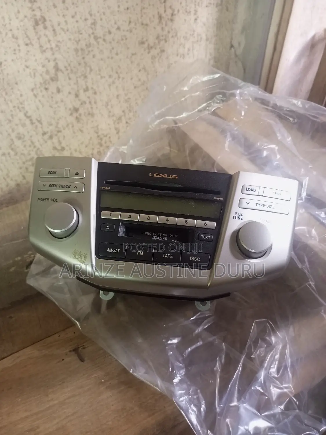 LEXUS RX330 Car Navigation Audio System
