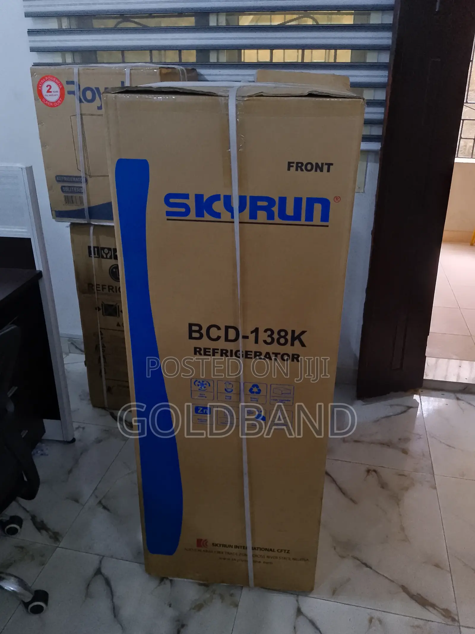 Quick Cooling Skyrun Double Door Refrigerator BCD-