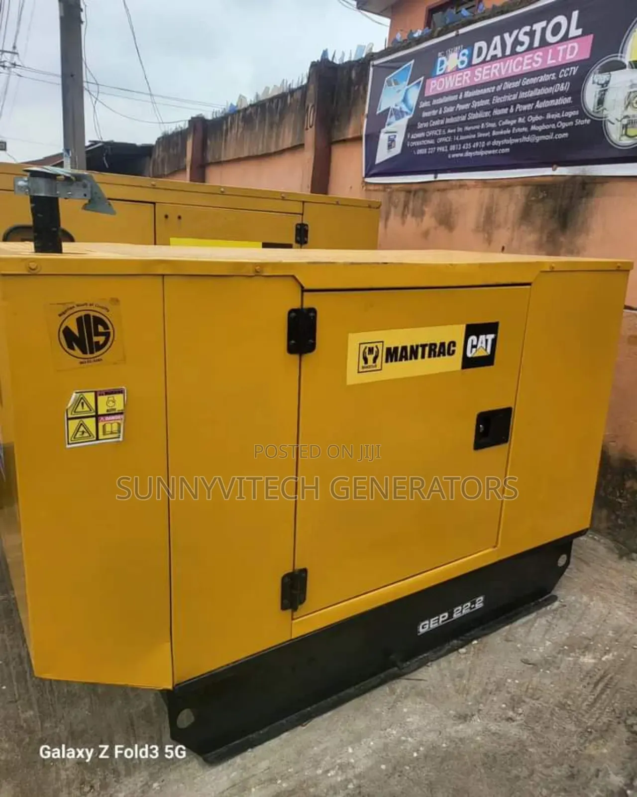 20kva Generator Mantrac Cat Super Silence Almost New One