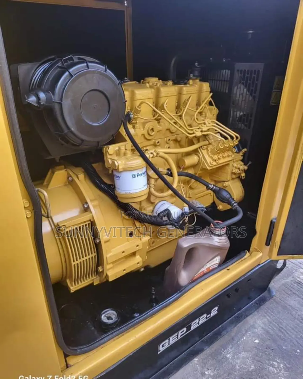 20kva Generator Mantrac Cat Super Silence Almost New One