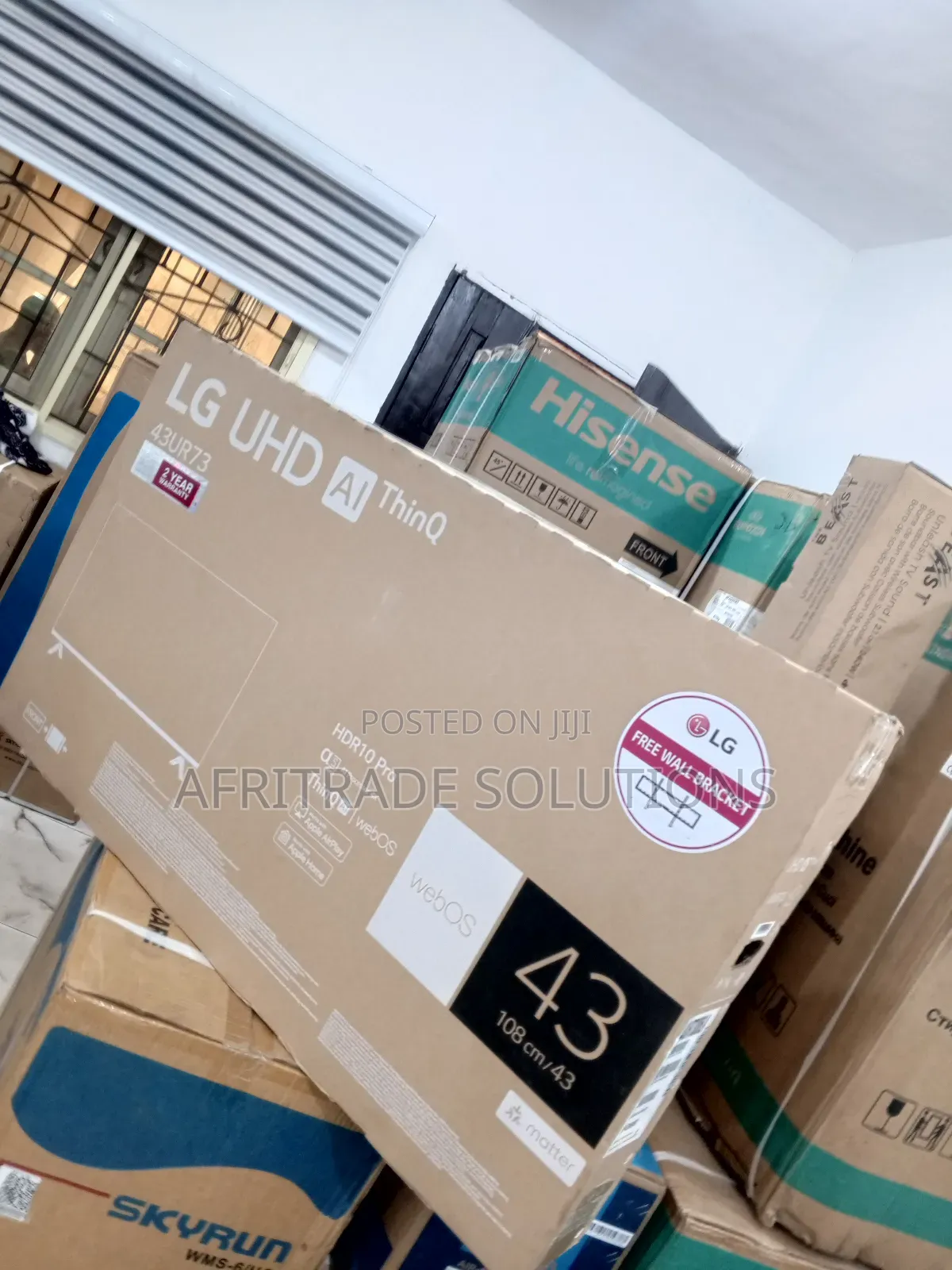 LG 43 Inch UR73 Series UHD Smart Tv-Prime Video