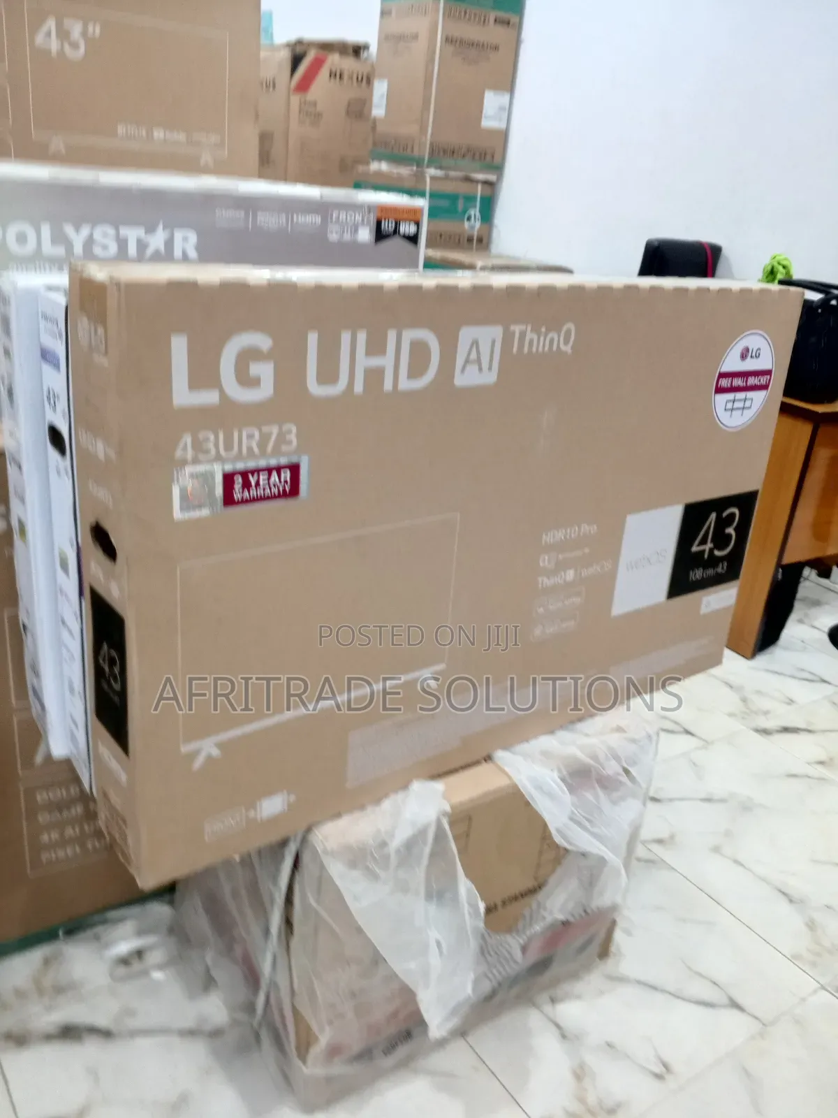 LG 43 Inch UR73 Series UHD 4K Smart TV- Standard
