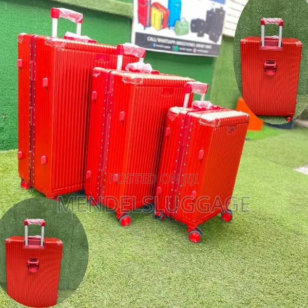 Red Luggage for Business Travel for Sale