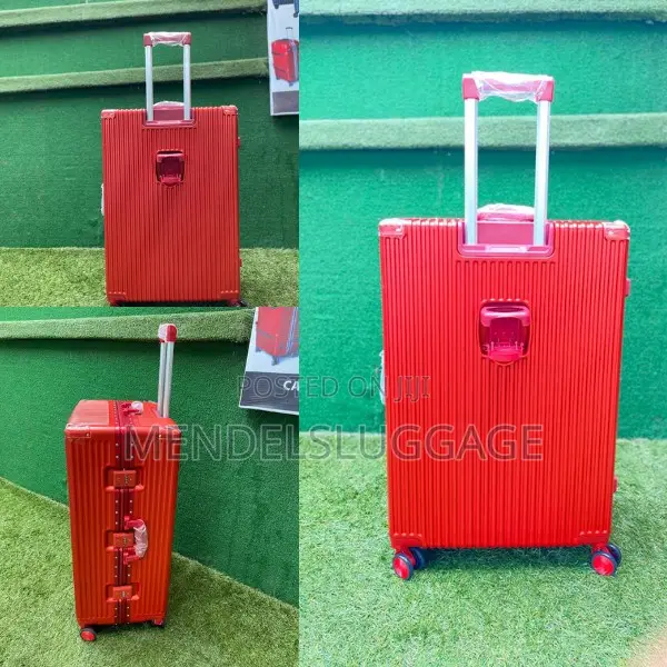 Impact-Resistant Aluminum Suitcase