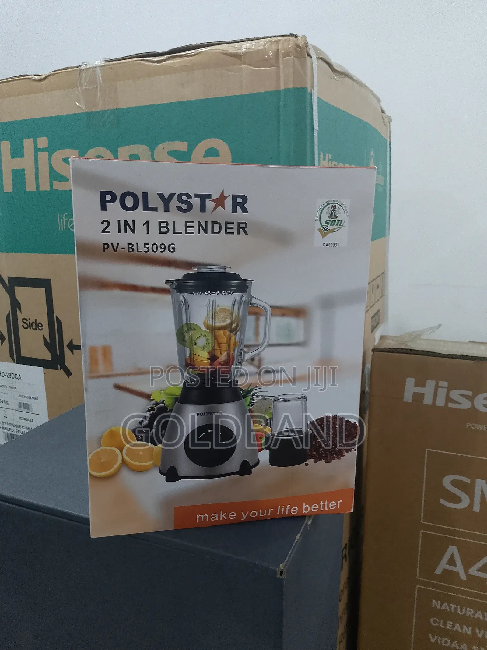 Most Suitable 1.5L 2in1 Pv-Bl509g Polystar Electic Blender