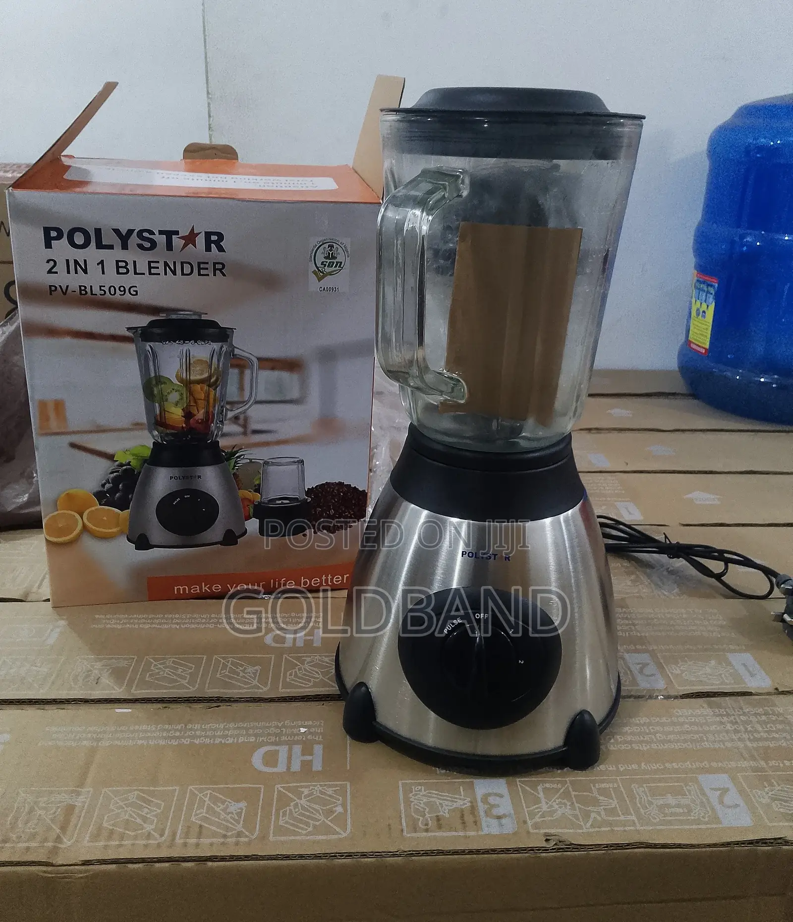 High Efficiency 1.5L 2in1 Pv-Bl509g Polystar Electic Blender