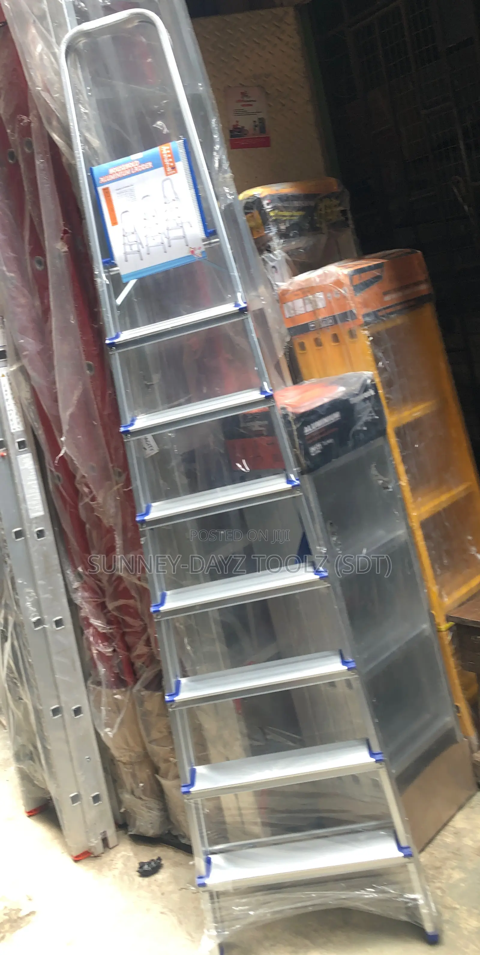 8 Steps Household Aluminium Ladder