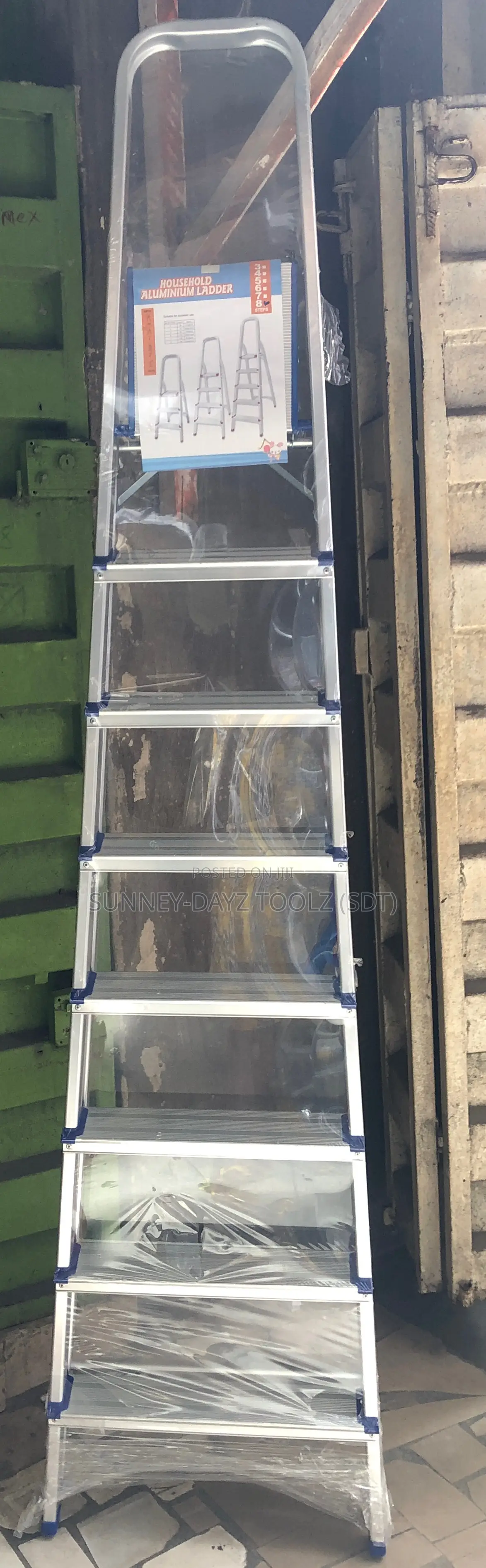 8 Steps Household Aluminium Ladder
