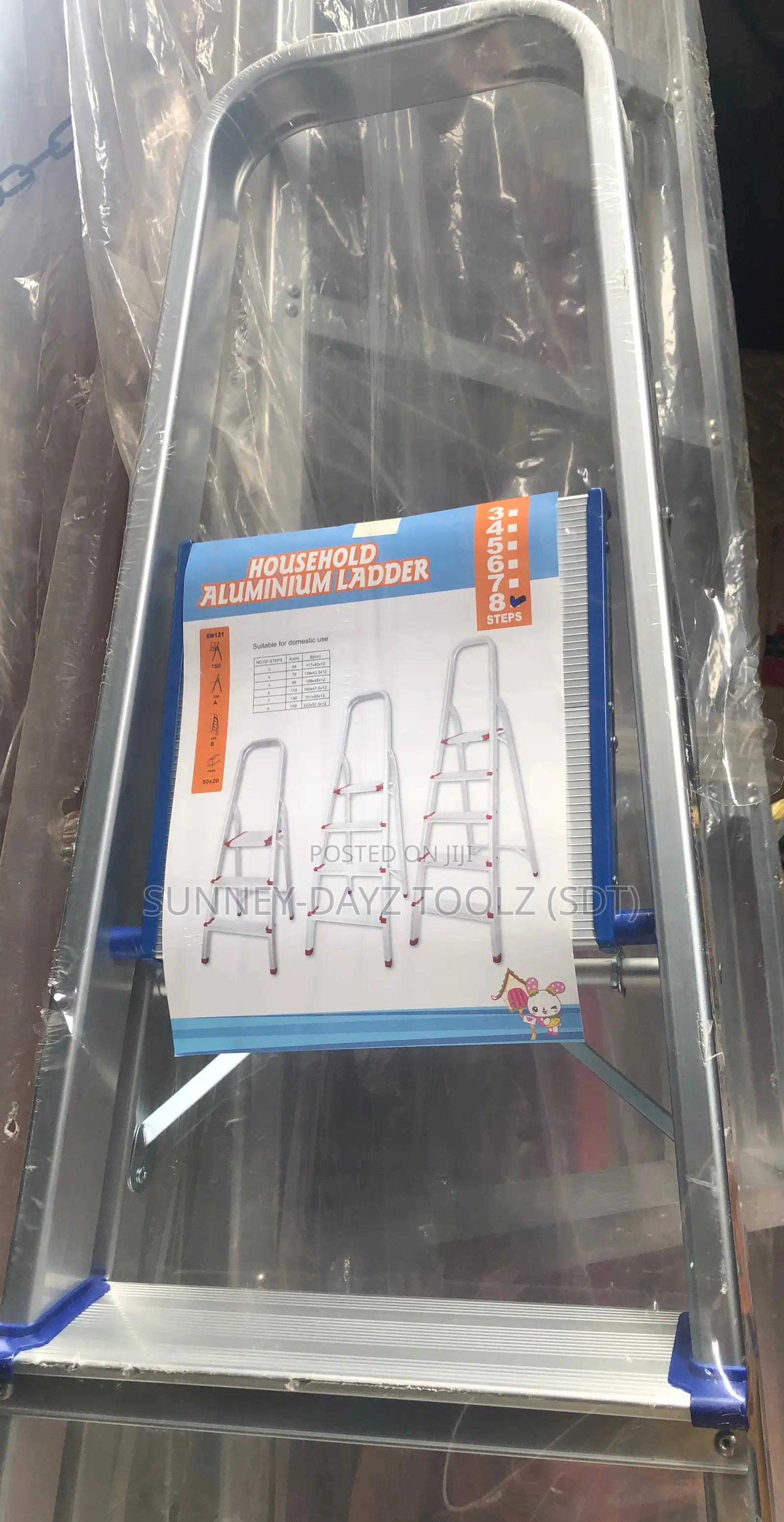 8 Steps Household Aluminium Ladder
