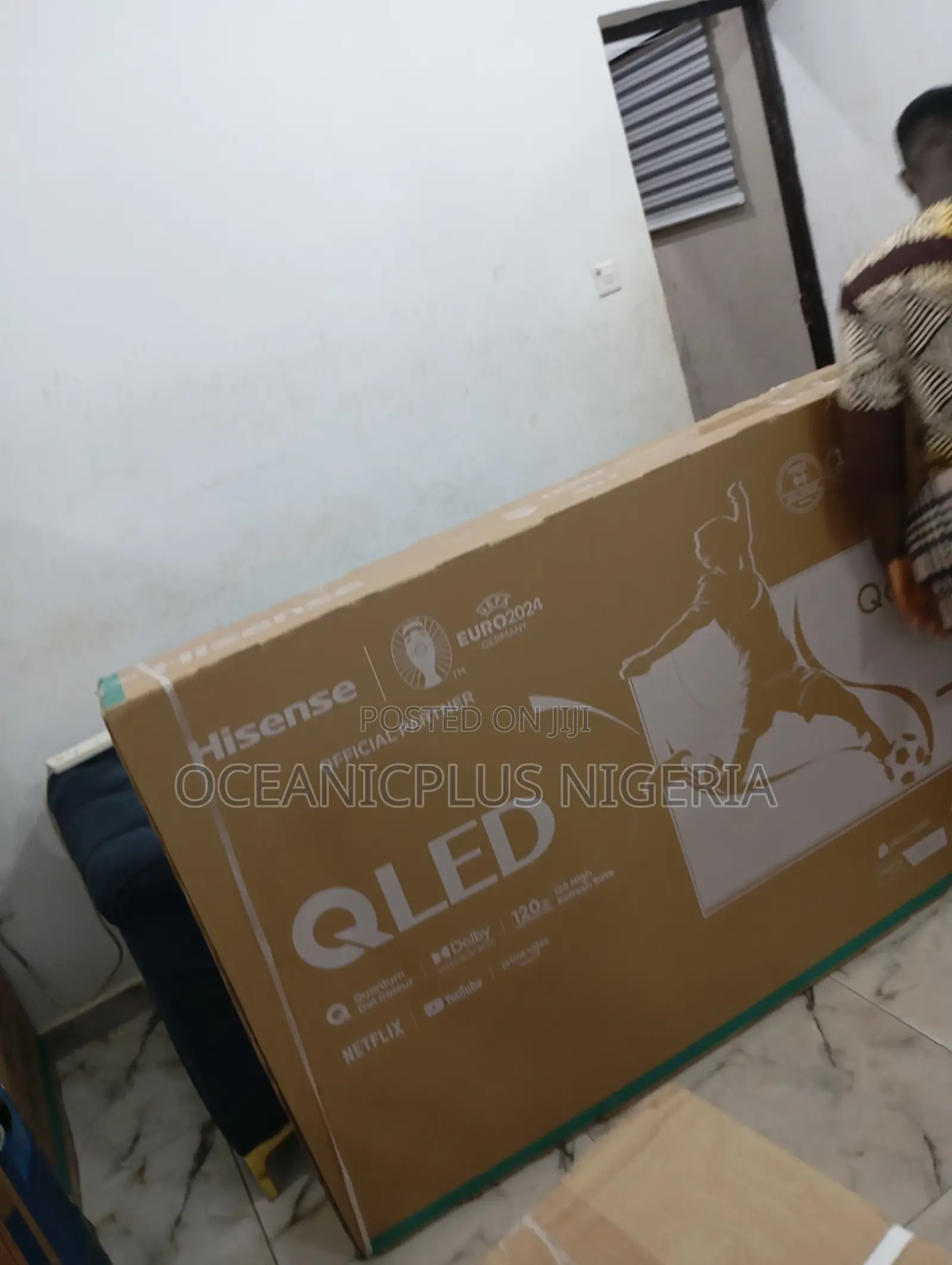 First Grade-75inches Hisense LED TV
