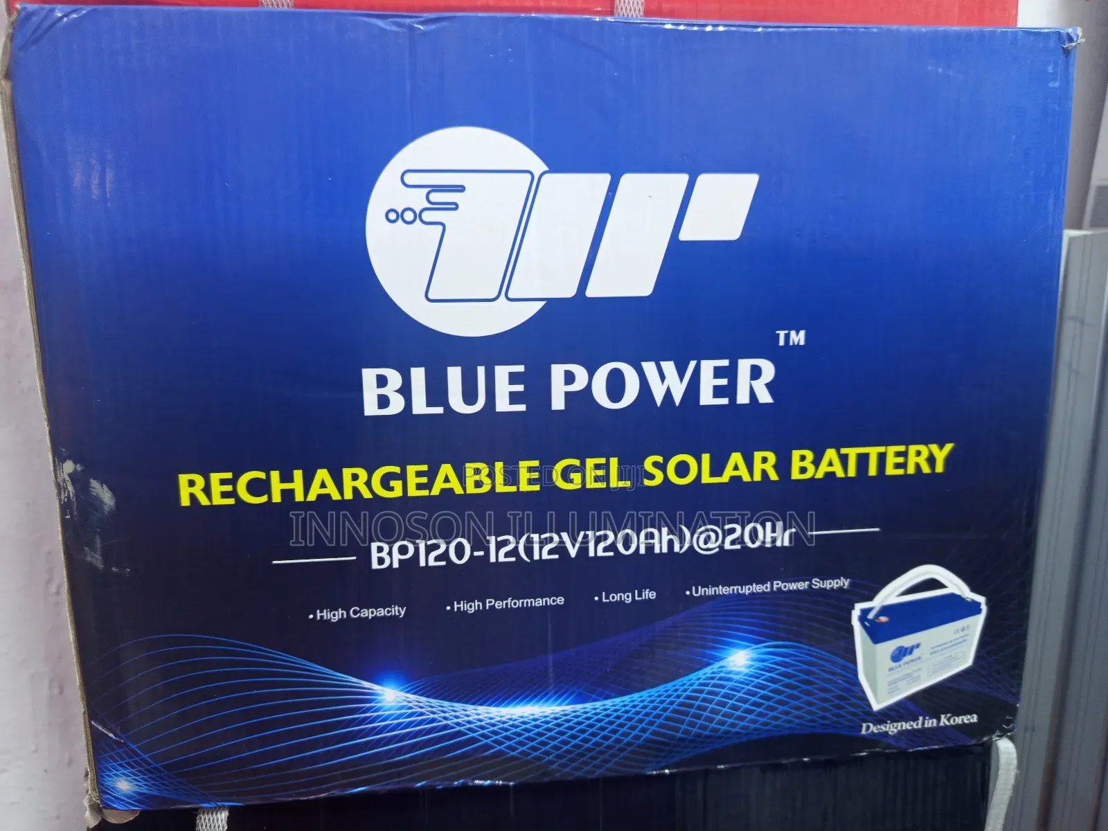 Blue Power 120ah GEL Solar Battery