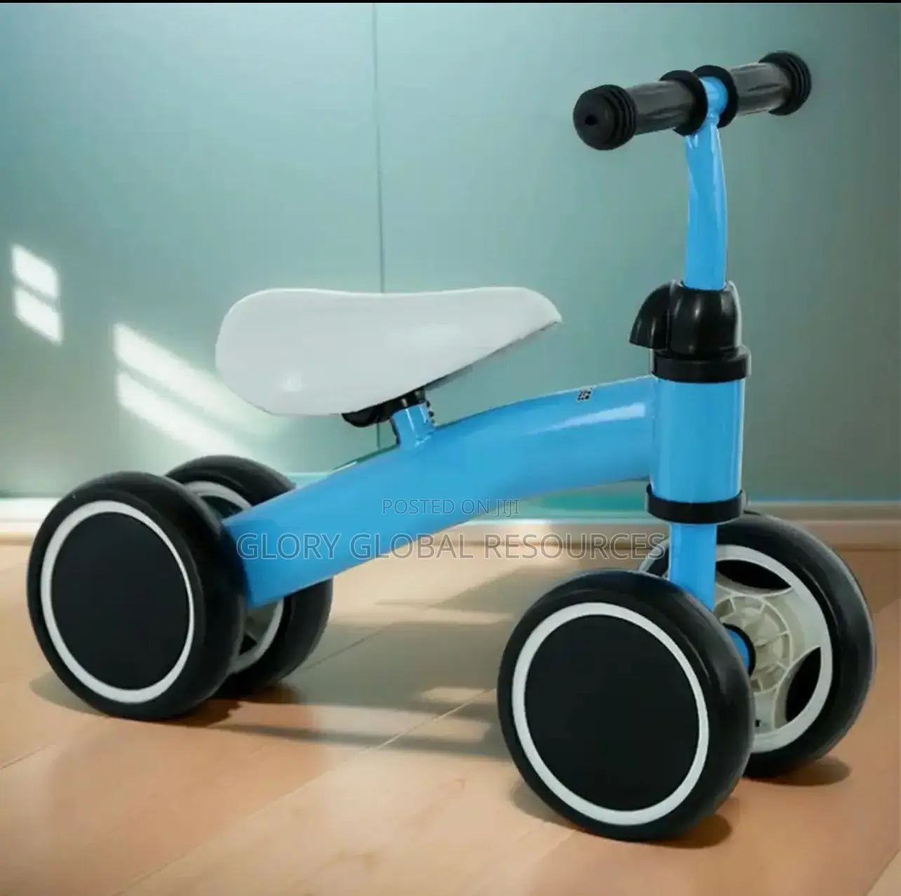 Four Wheels First Kids Balance Bike Walker FOR 1-2-3 YEARS