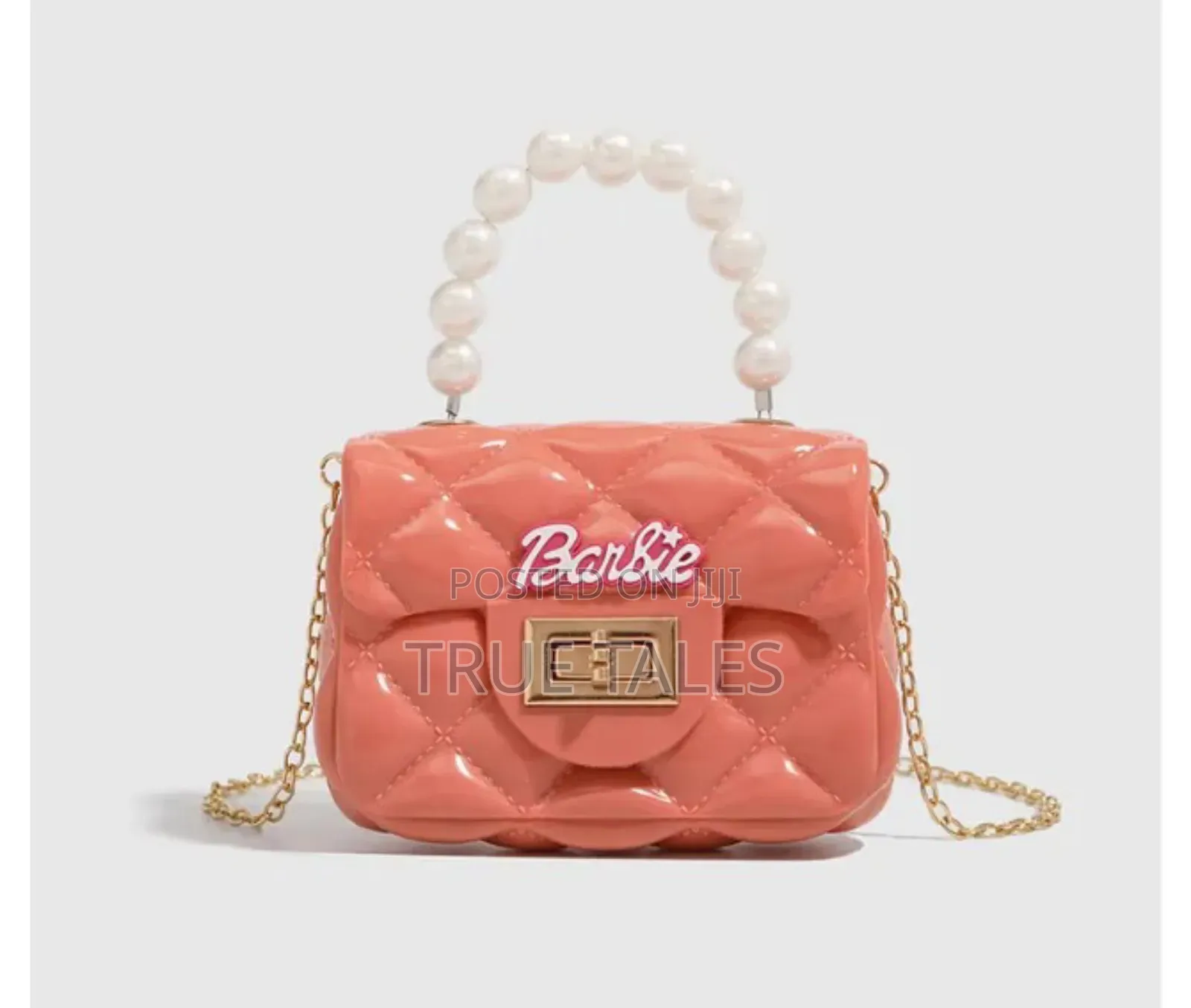 Girl's Barbie Hand Bags With Chain Straps