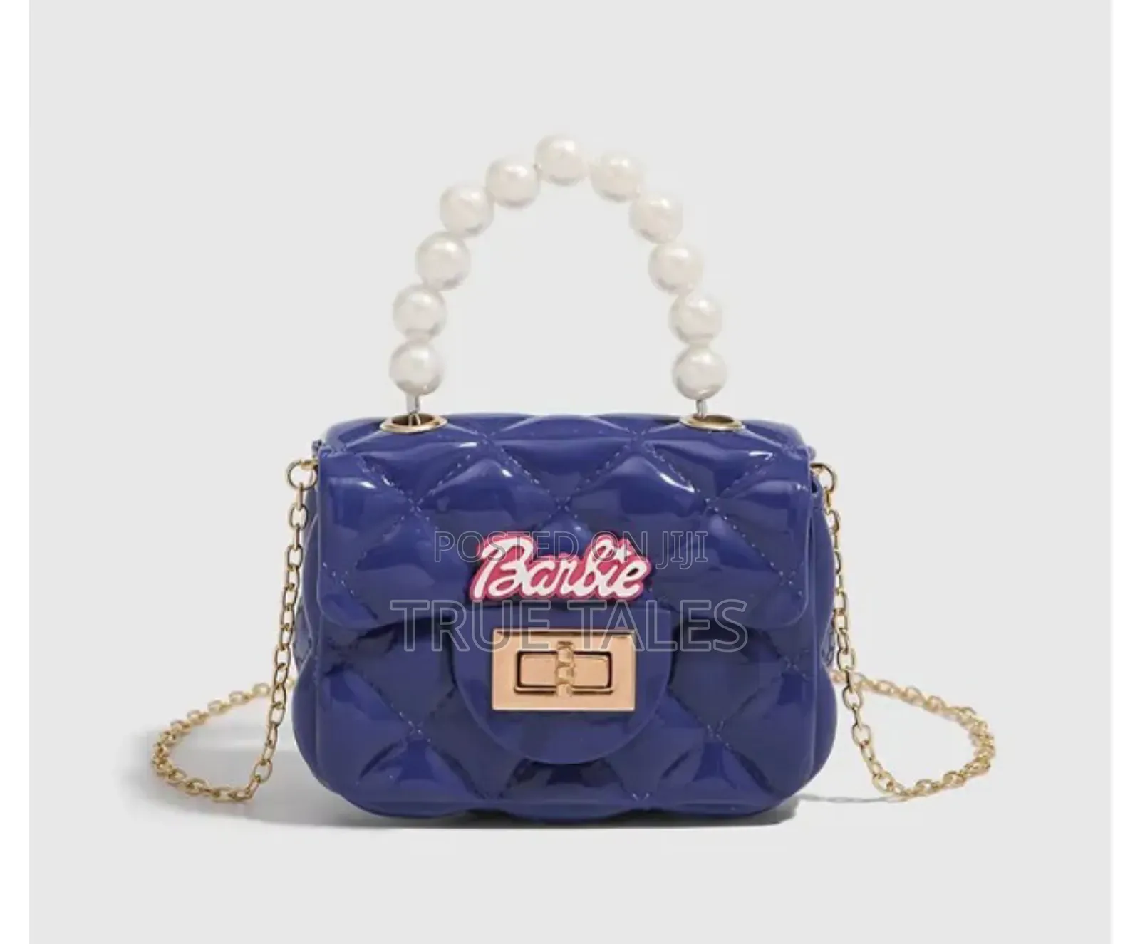 Girl's Barbie Hand Bags With Chain Straps
