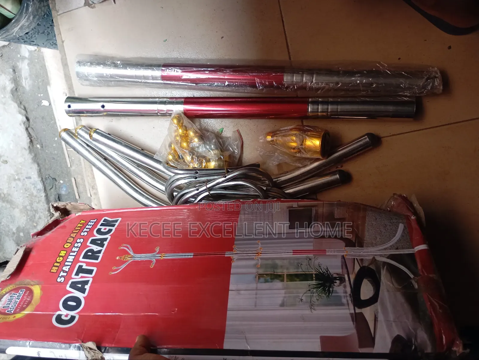 Coat Rack. Pack Is Rough but the Item Is Very Neat