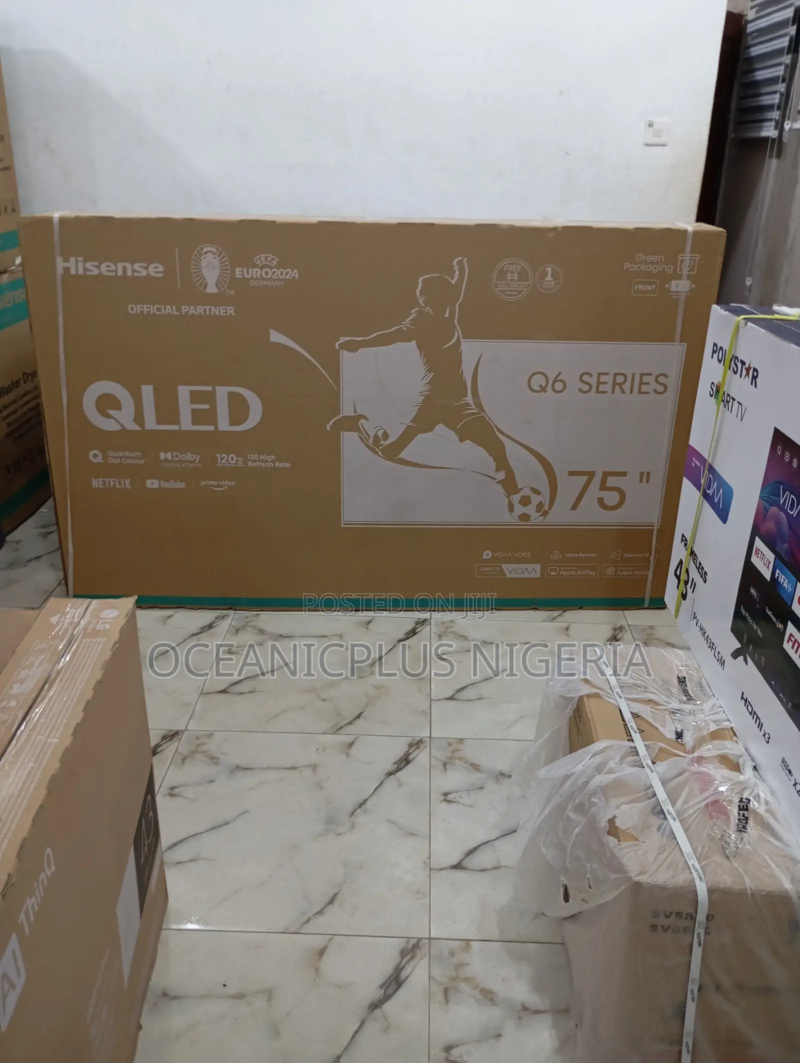 Hisense Brandly 75inches Smart LED TV