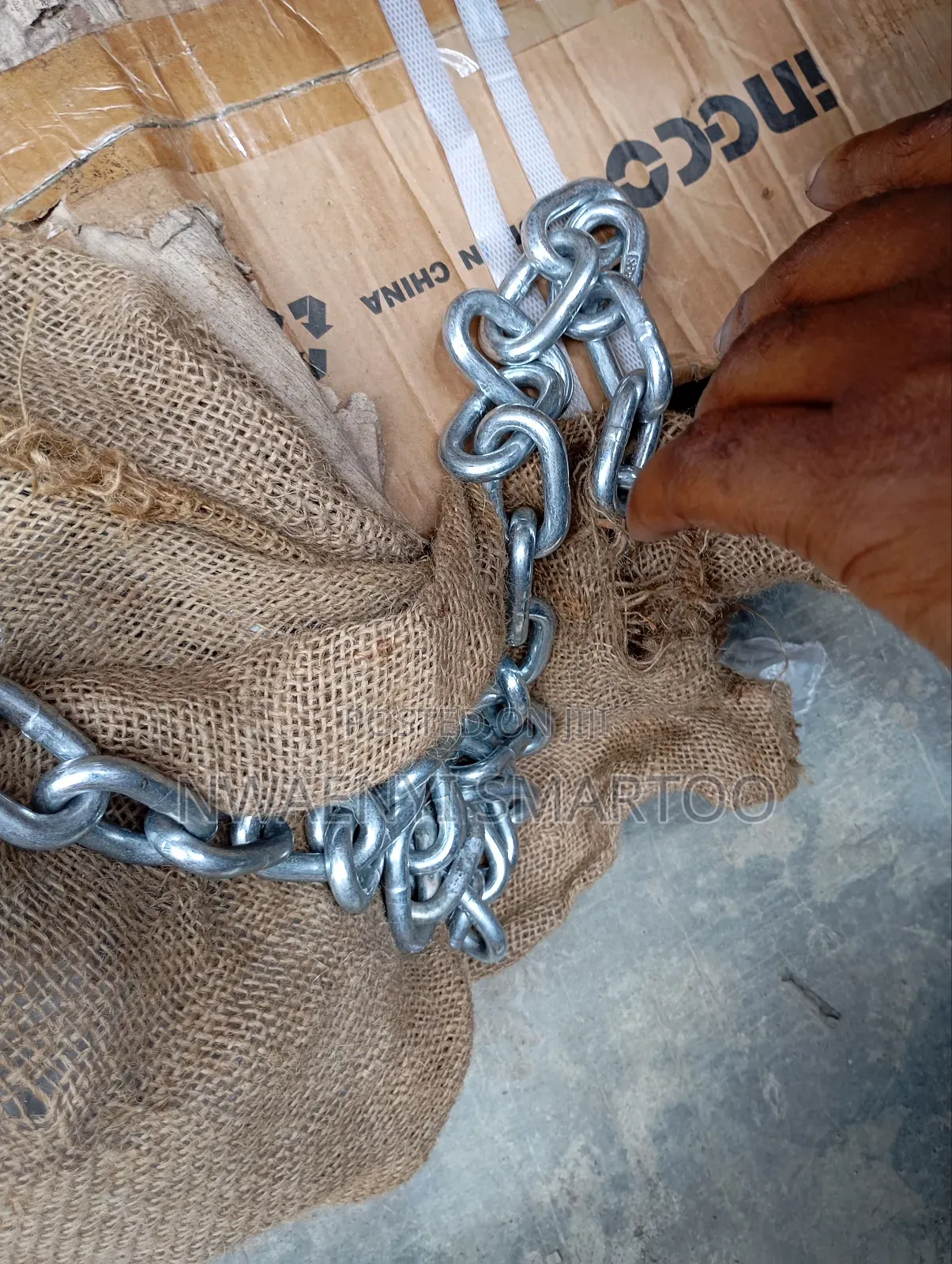 8mm by 30meters Galvanized Chain