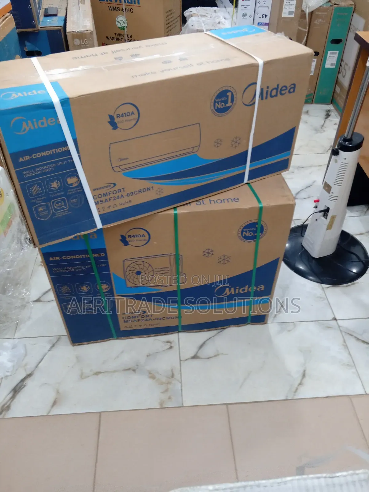 Midea 1hp Msaf24a-9crdn1 Inverter Ac-Fast Cooling
