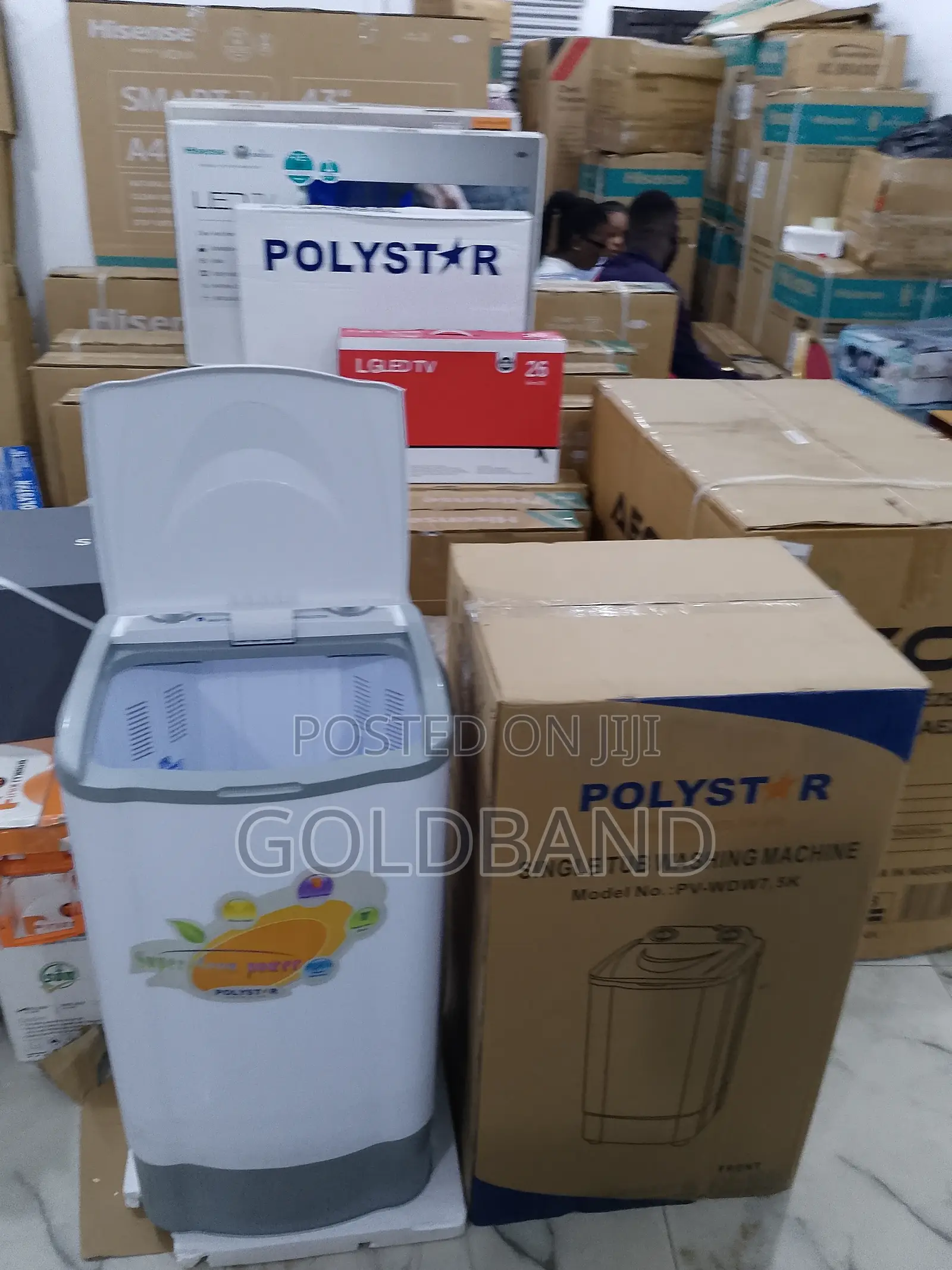 High Efficiency Polystar Single Tub Top Load Washing Machine